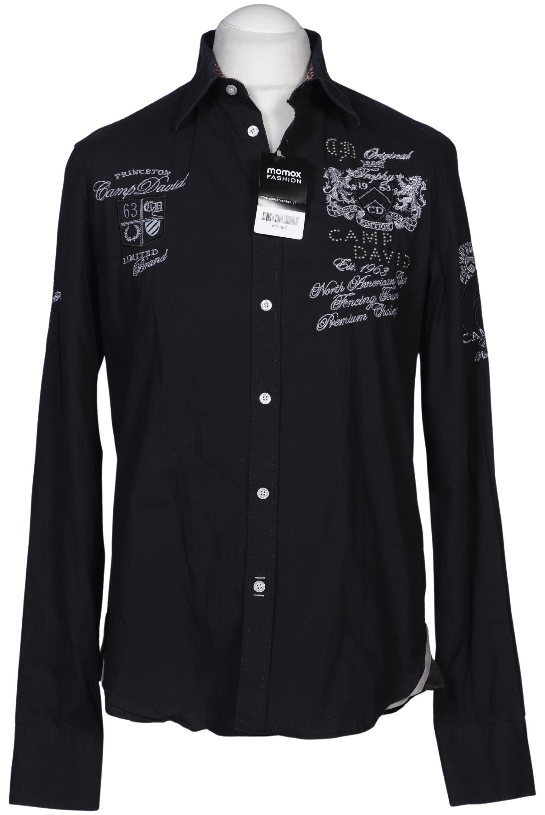 

Camp David Herren Hemd, schwarz, Gr. 48