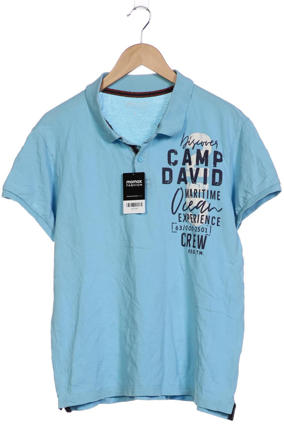 

Camp David Herren Poloshirt, blau, Gr. 52