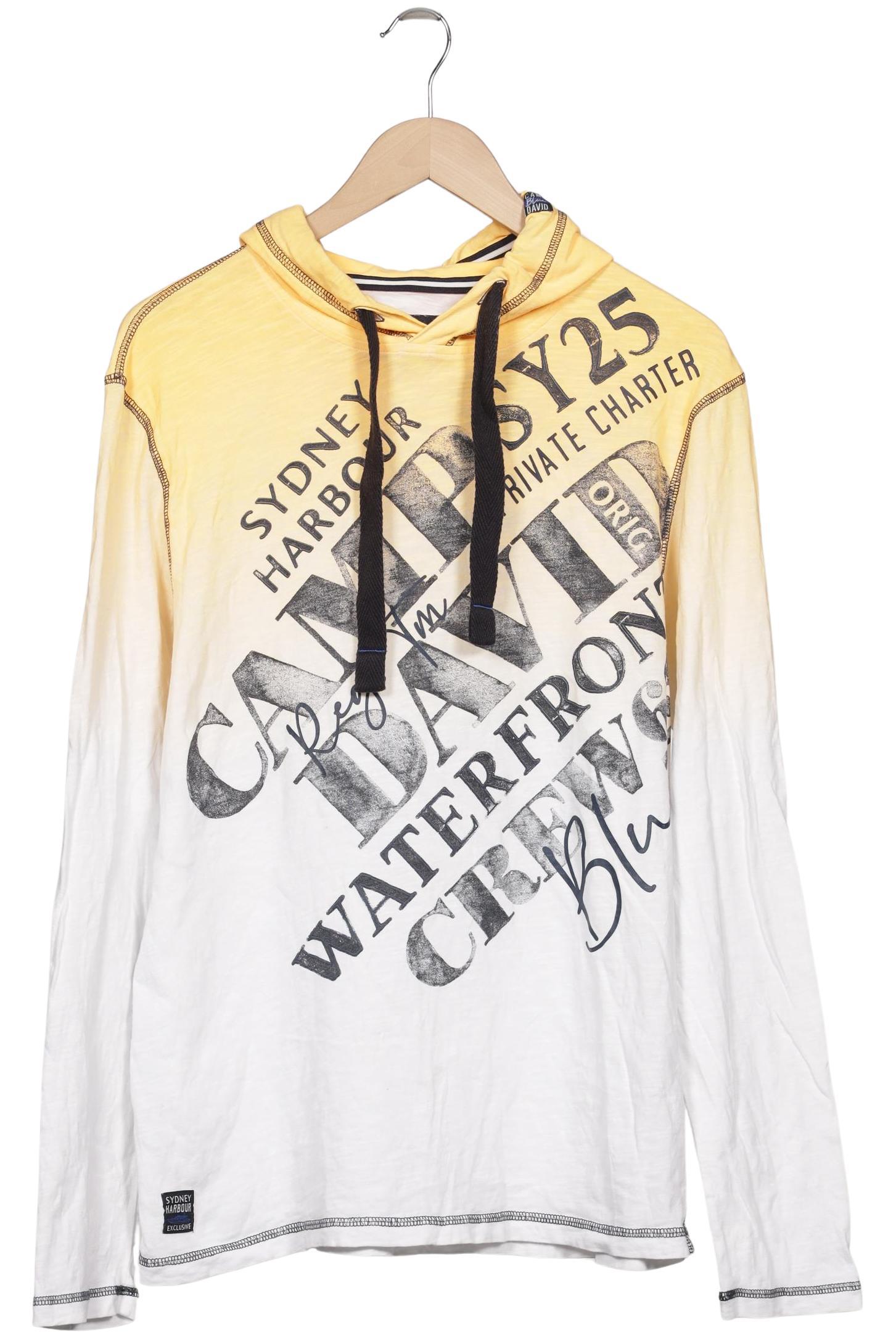 

Camp David Herren Langarmshirt, orange, Gr. 52