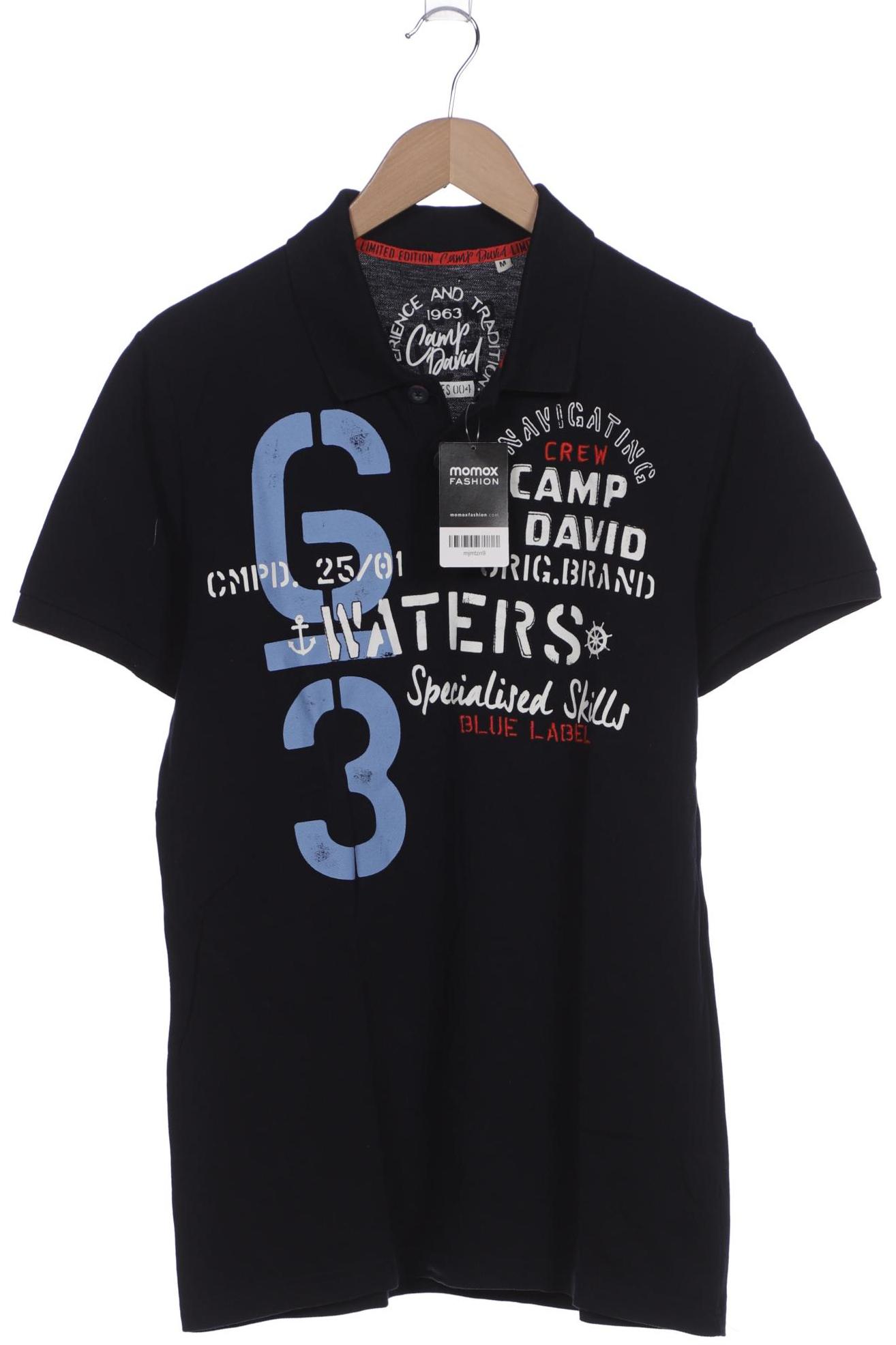 

Camp David Herren Poloshirt, marineblau, Gr. 48