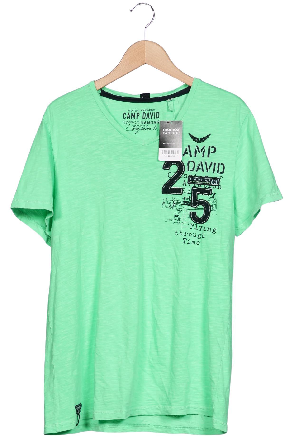 

Camp David Herren T-Shirt, hellgrün, Gr. 52