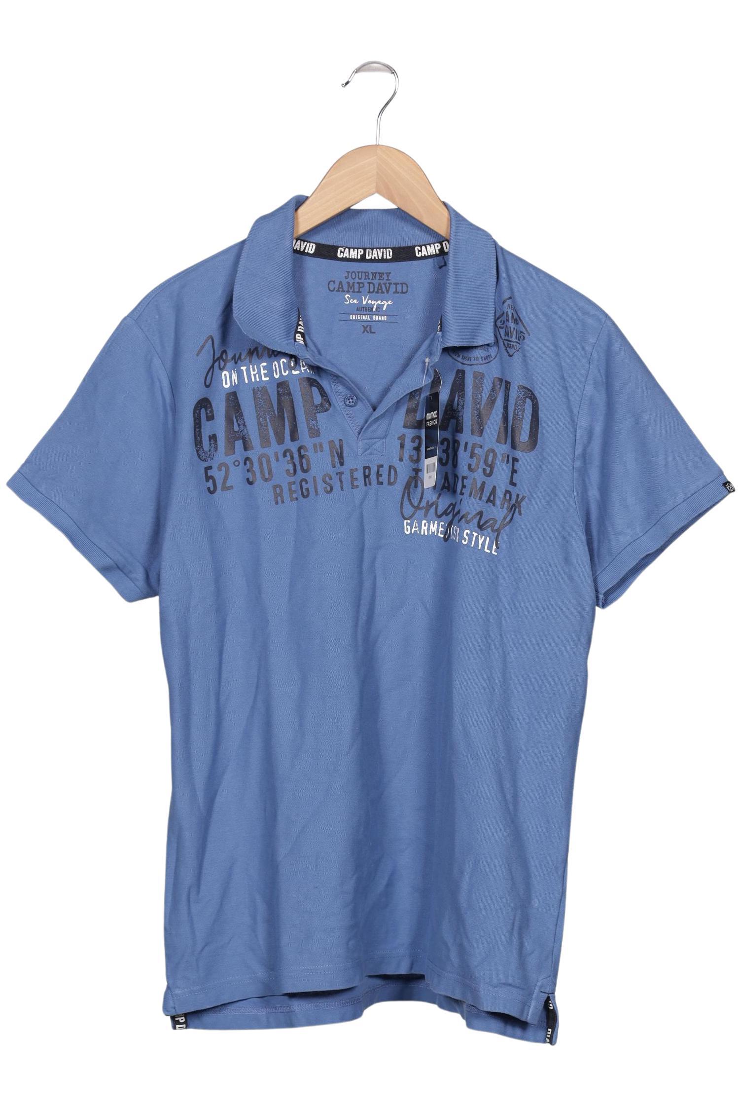 

Camp David Herren Poloshirt, blau, Gr. 54