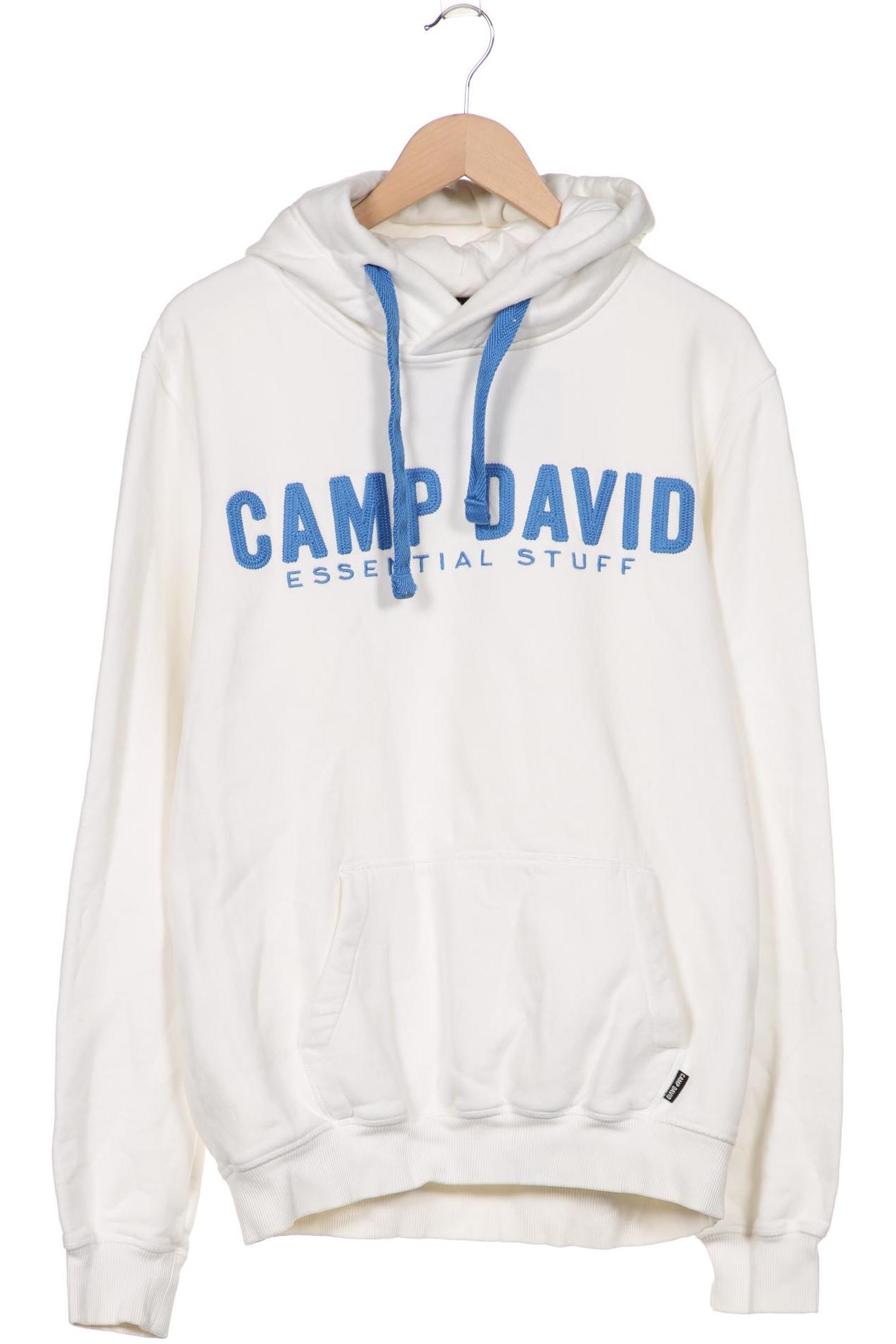 

Camp David Herren Kapuzenpullover, weiß