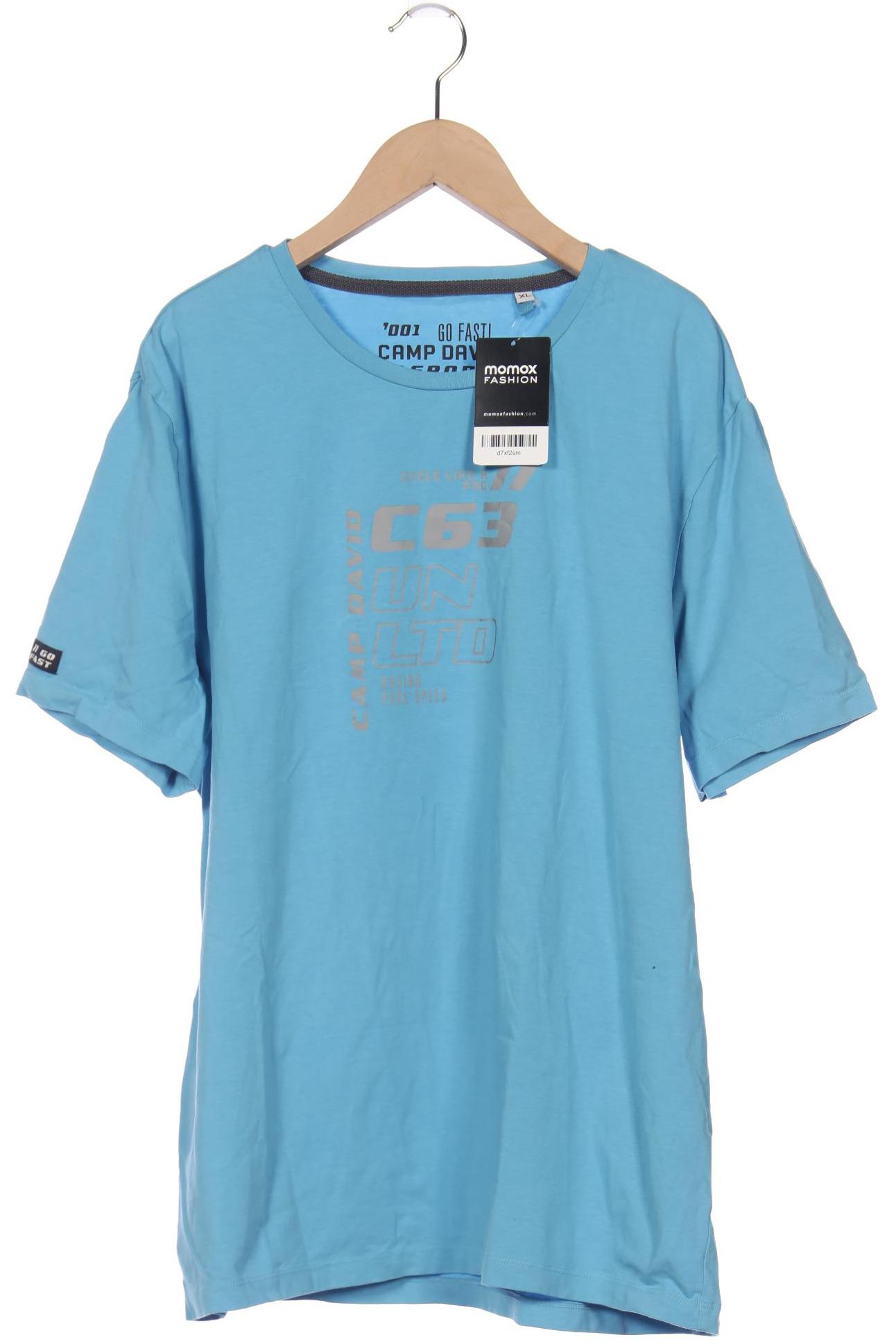 

Camp David Herren T-Shirt, blau, Gr. 54