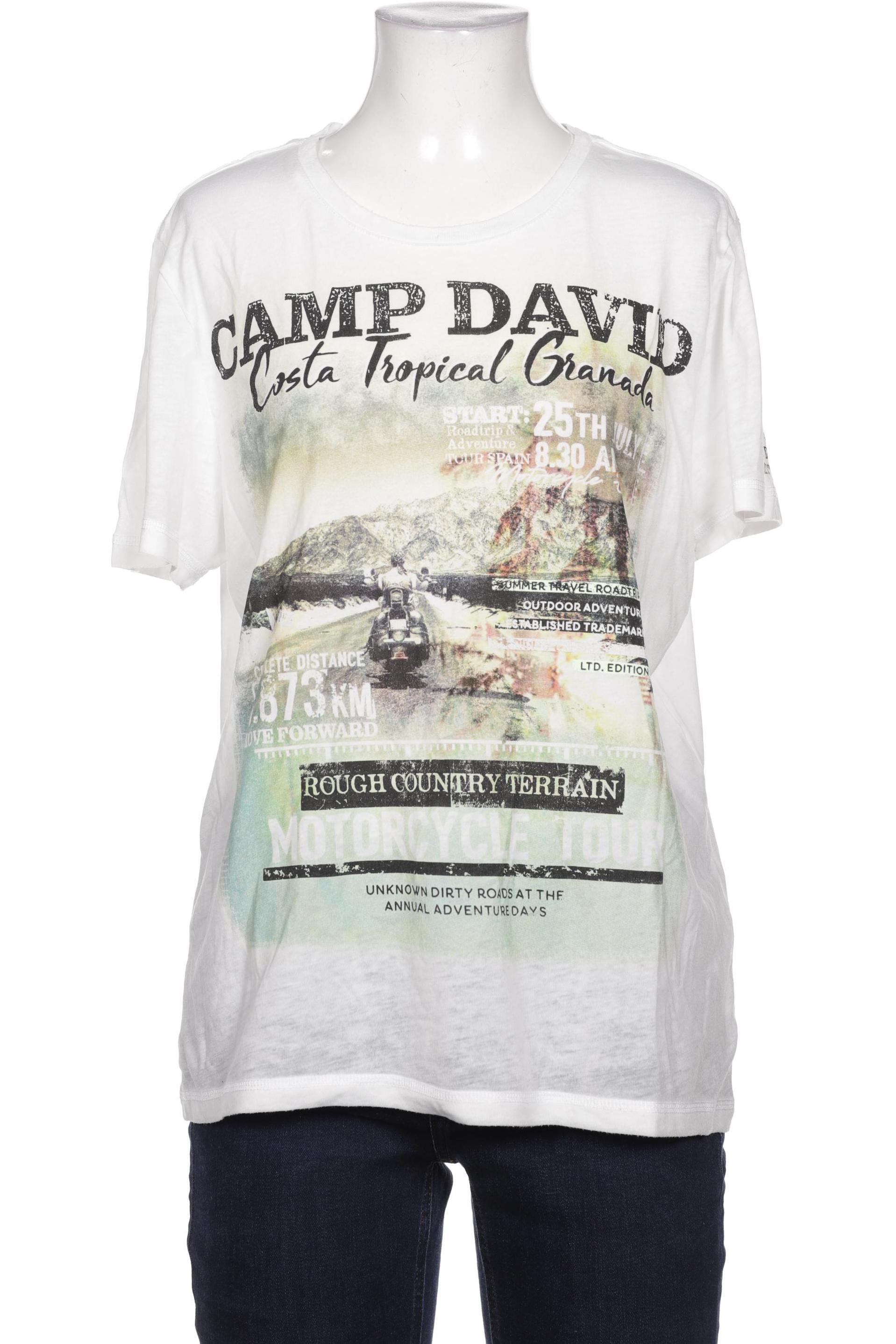 

Camp David Herren T-Shirt, weiß