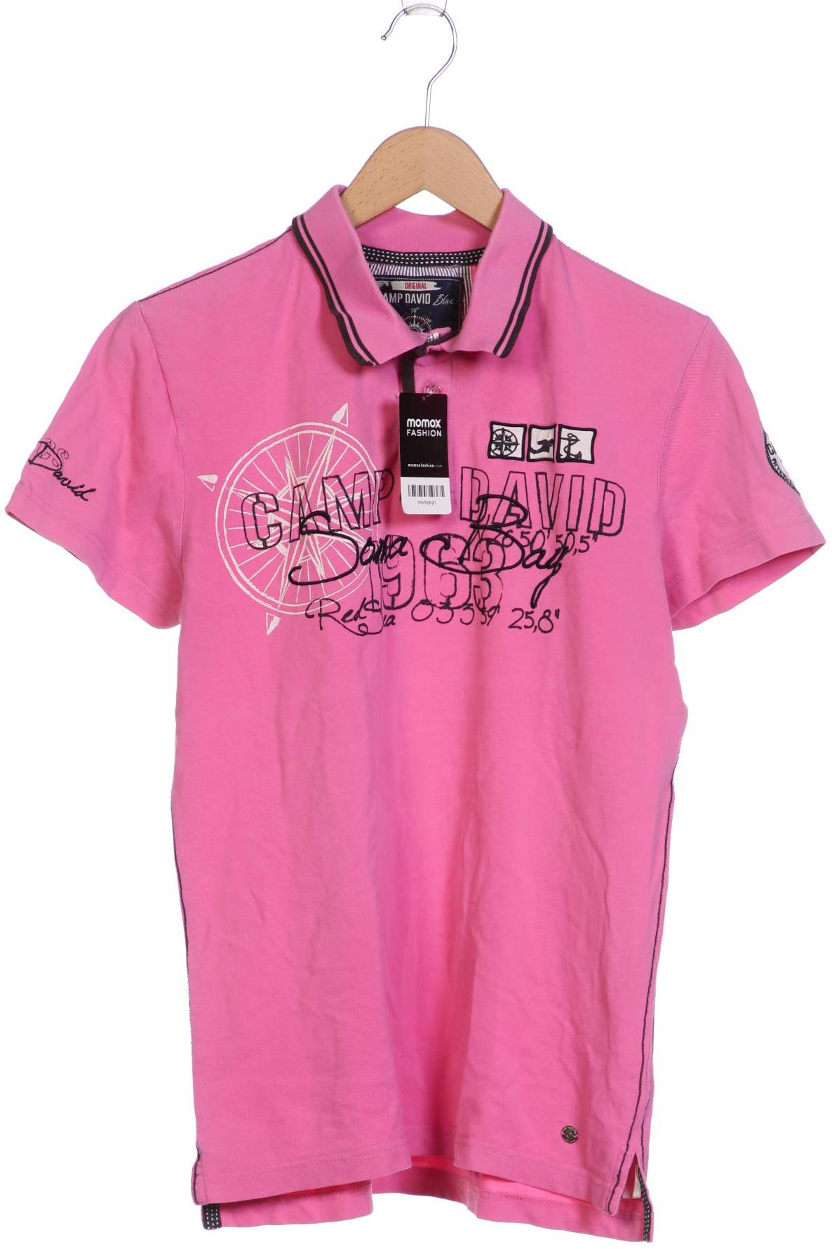 

Camp David Herren Poloshirt, pink