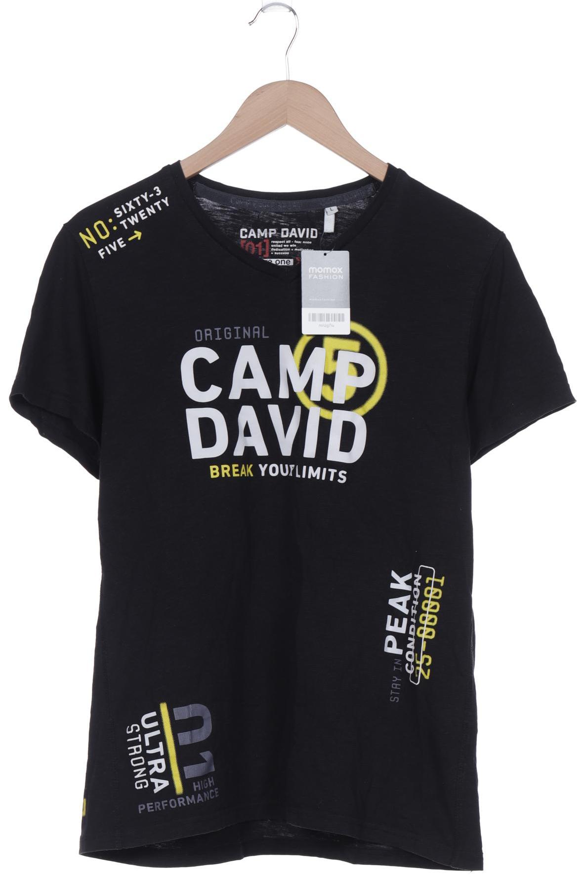 

Camp David Herren T-Shirt, schwarz, Gr. 52