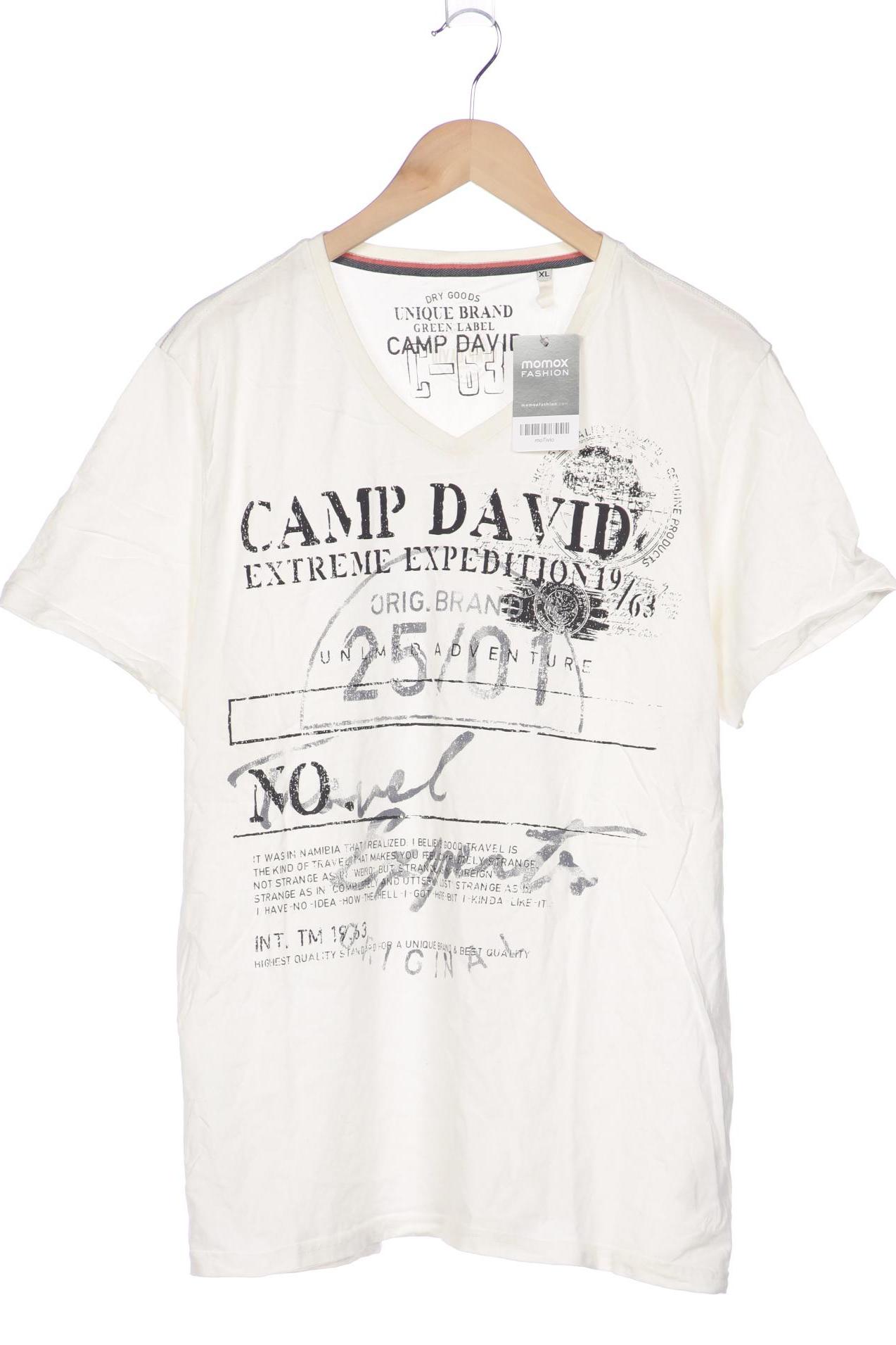 

Camp David Herren T-Shirt, weiß