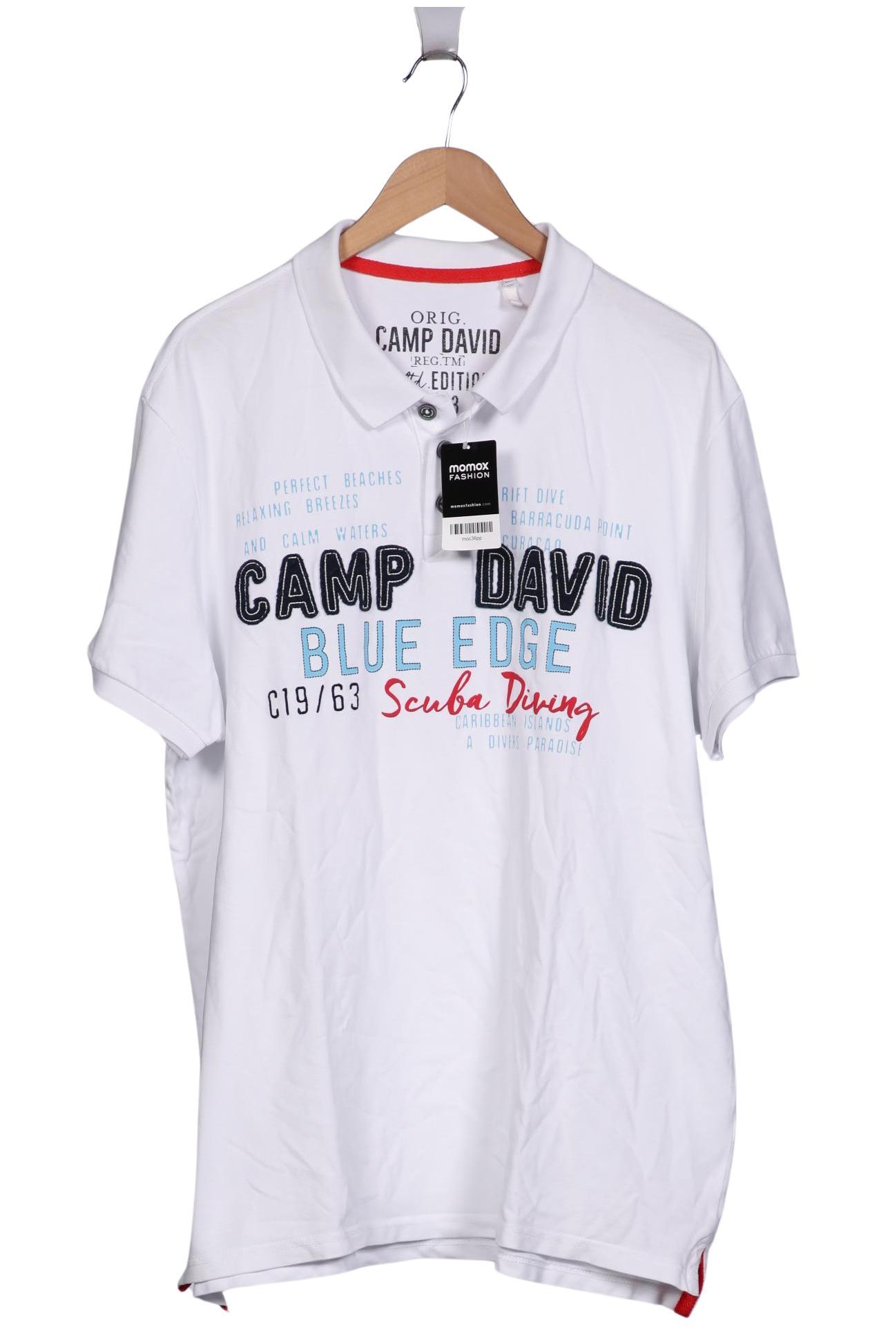 

Camp David Herren Poloshirt, weiß, Gr. 58