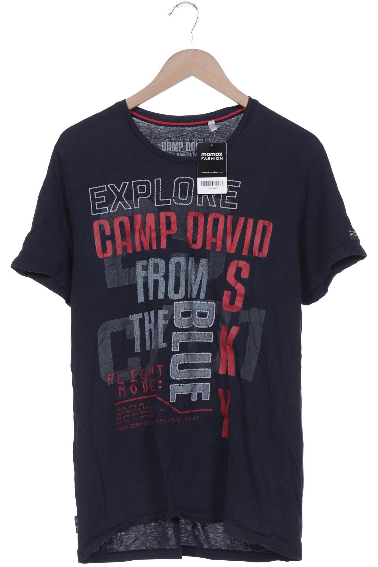 

Camp David Herren T-Shirt, marineblau, Gr. 52