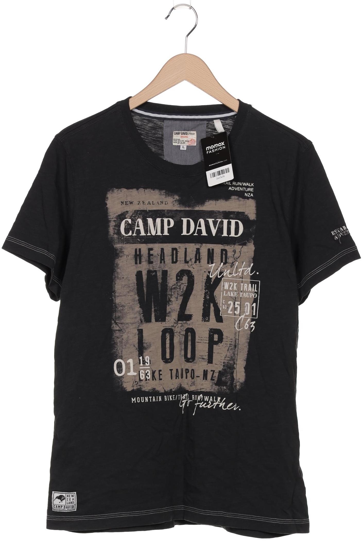 

Camp David Herren T-Shirt, schwarz, Gr. 52