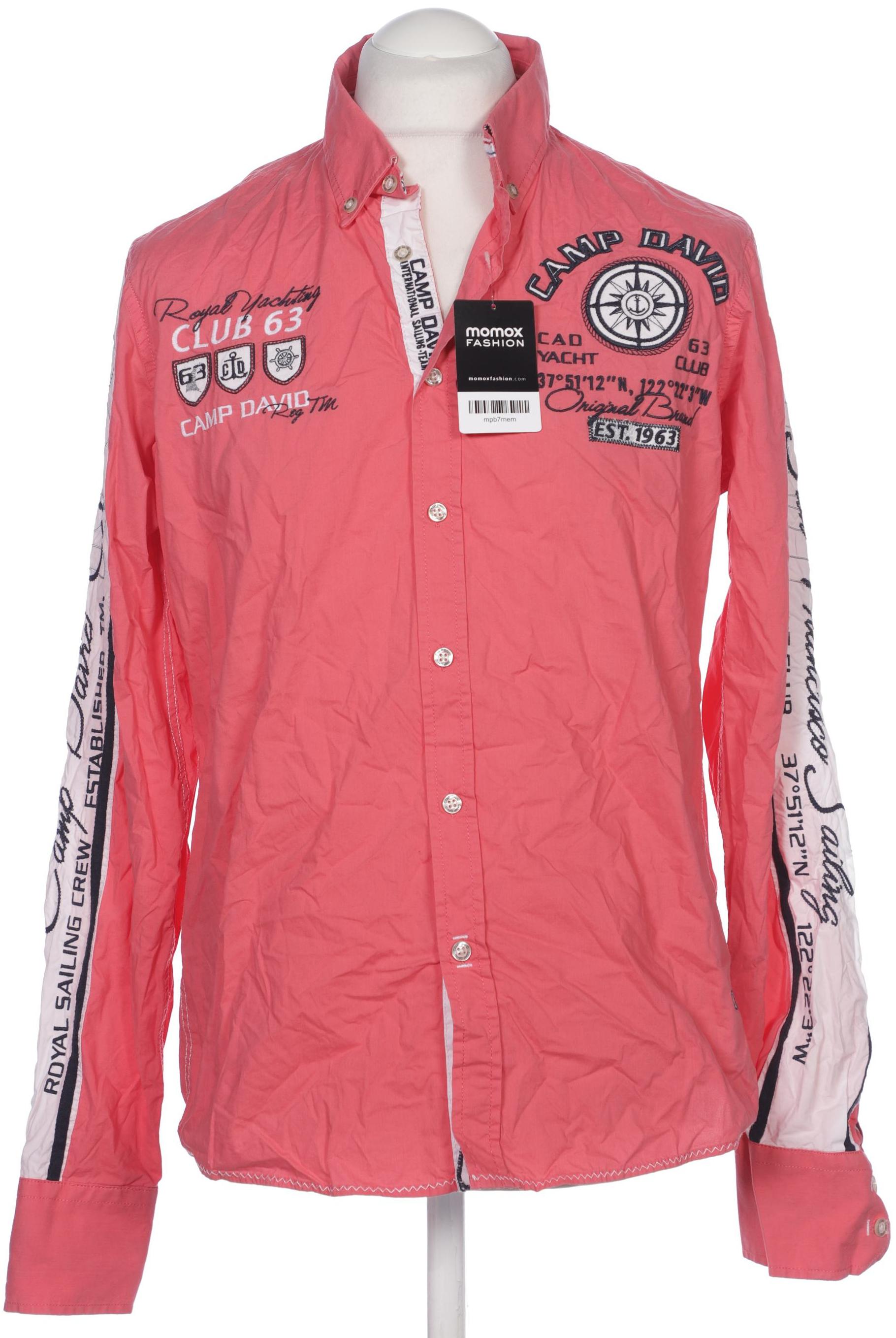 

Camp David Herren Hemd, pink, Gr. 48