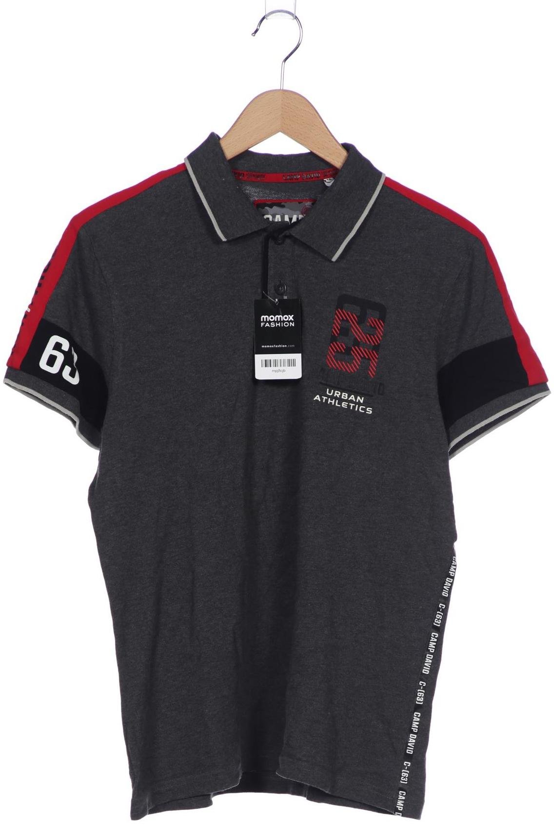 

Camp David Herren Poloshirt, grau, Gr. 48