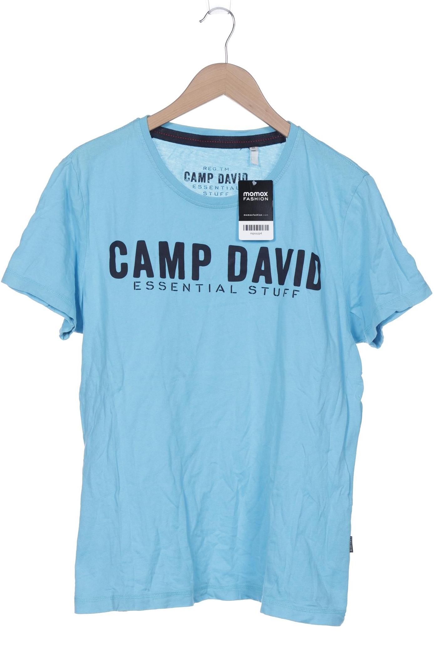 

Camp David Herren T-Shirt, blau, Gr. 48