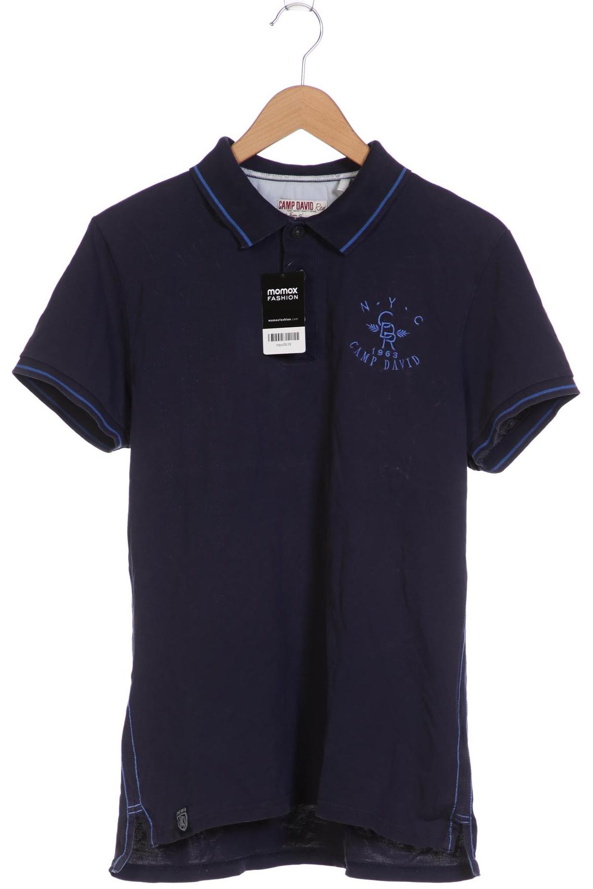 

Camp David Herren Poloshirt, marineblau