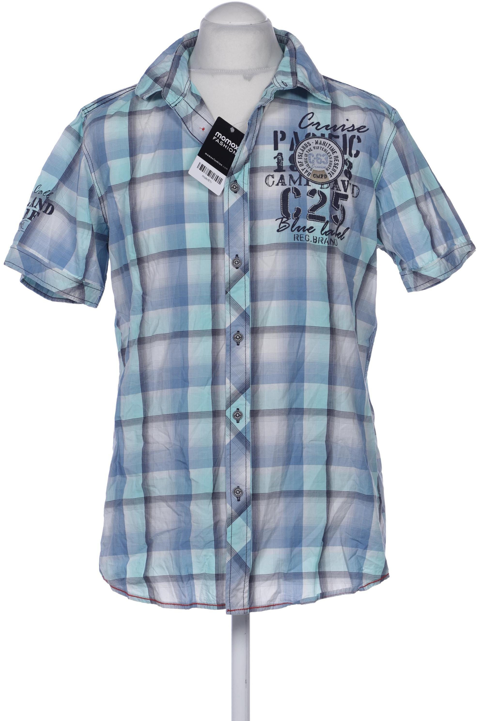 

Camp David Herren Hemd, blau, Gr. 48