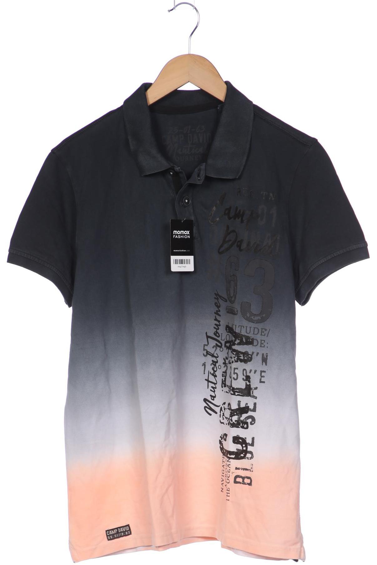 

Camp David Herren Poloshirt, grau, Gr. 52