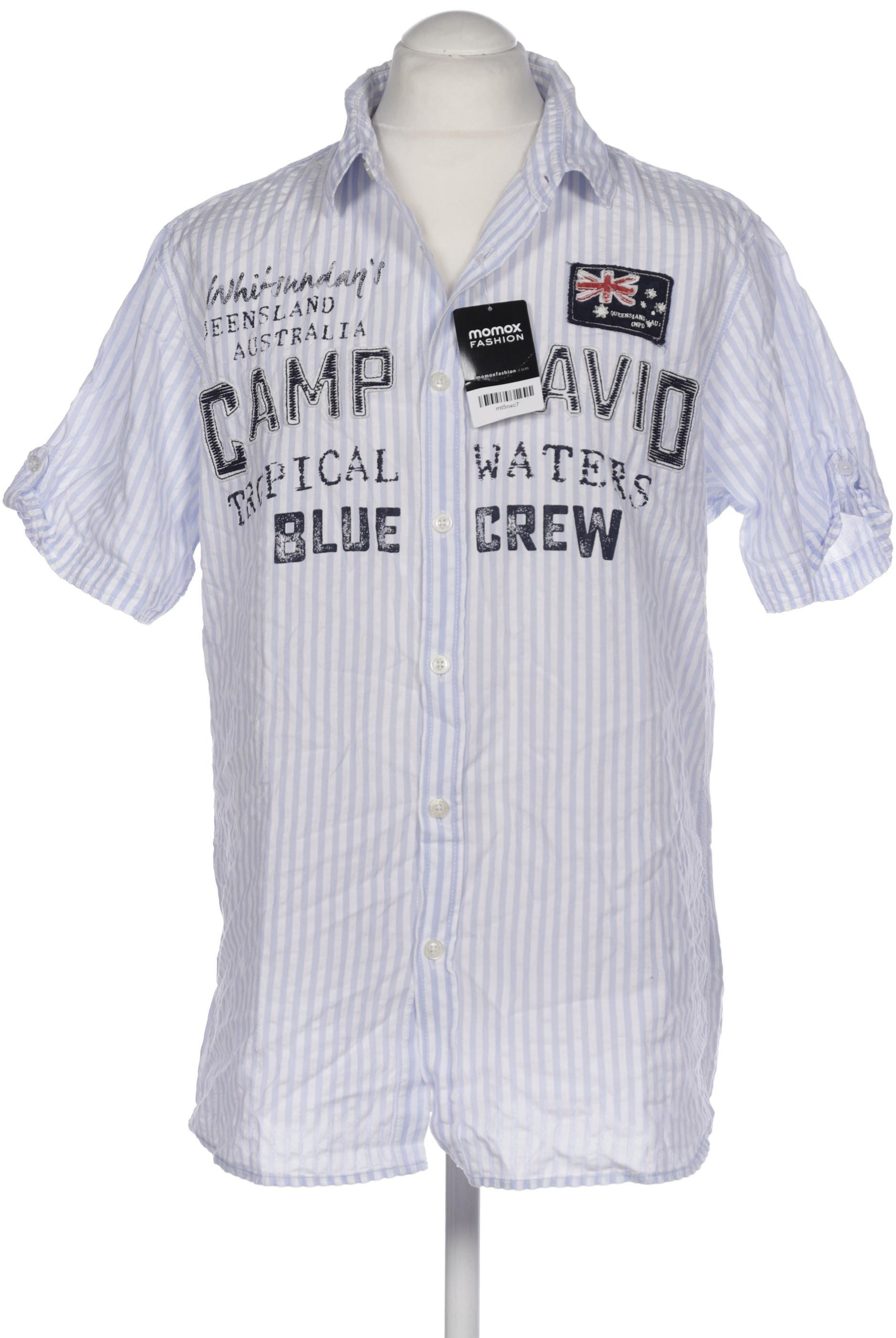 

Camp David Herren Hemd, hellblau, Gr. 52