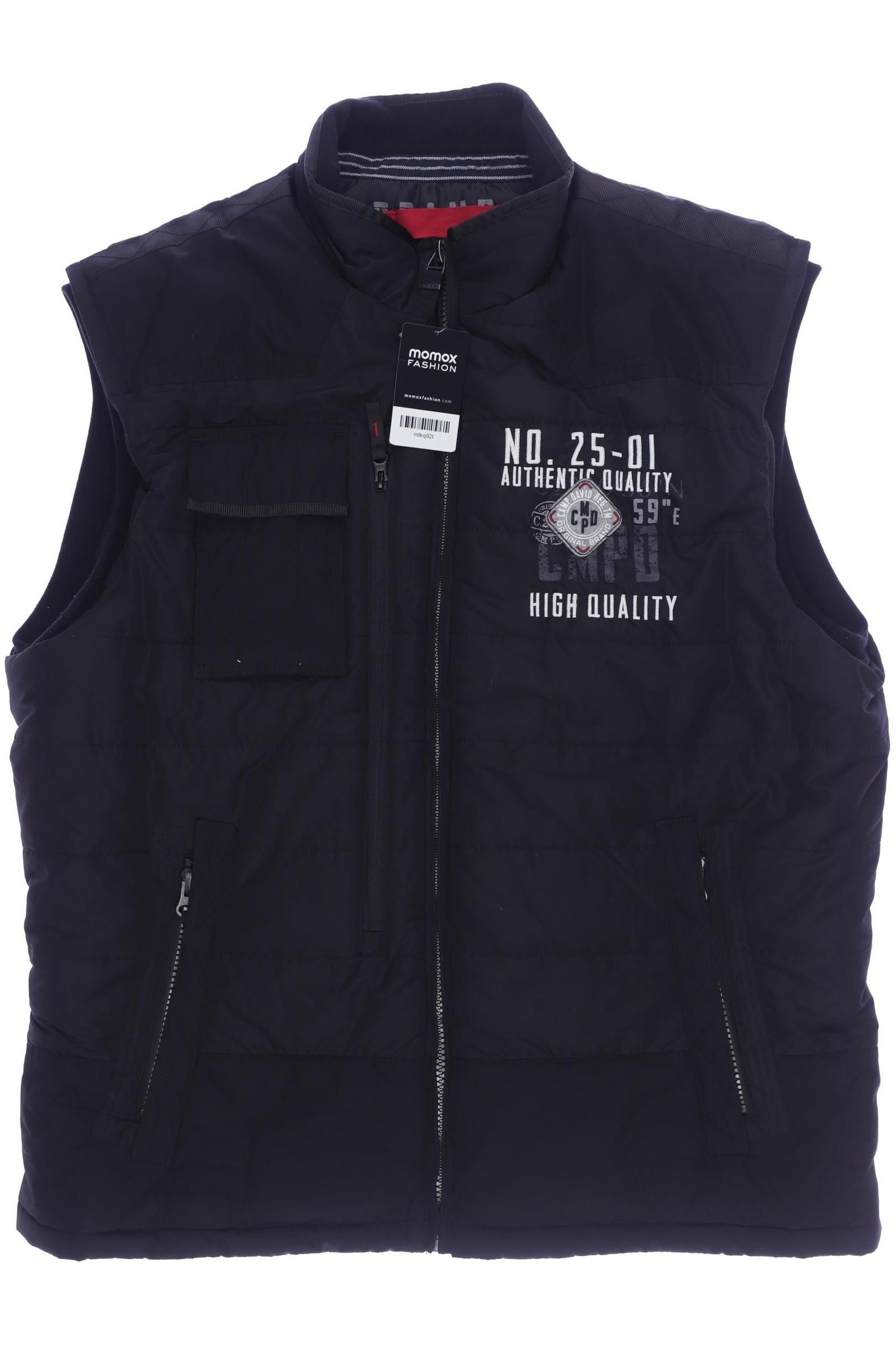 

Camp David Herren Weste, schwarz, Gr. 58