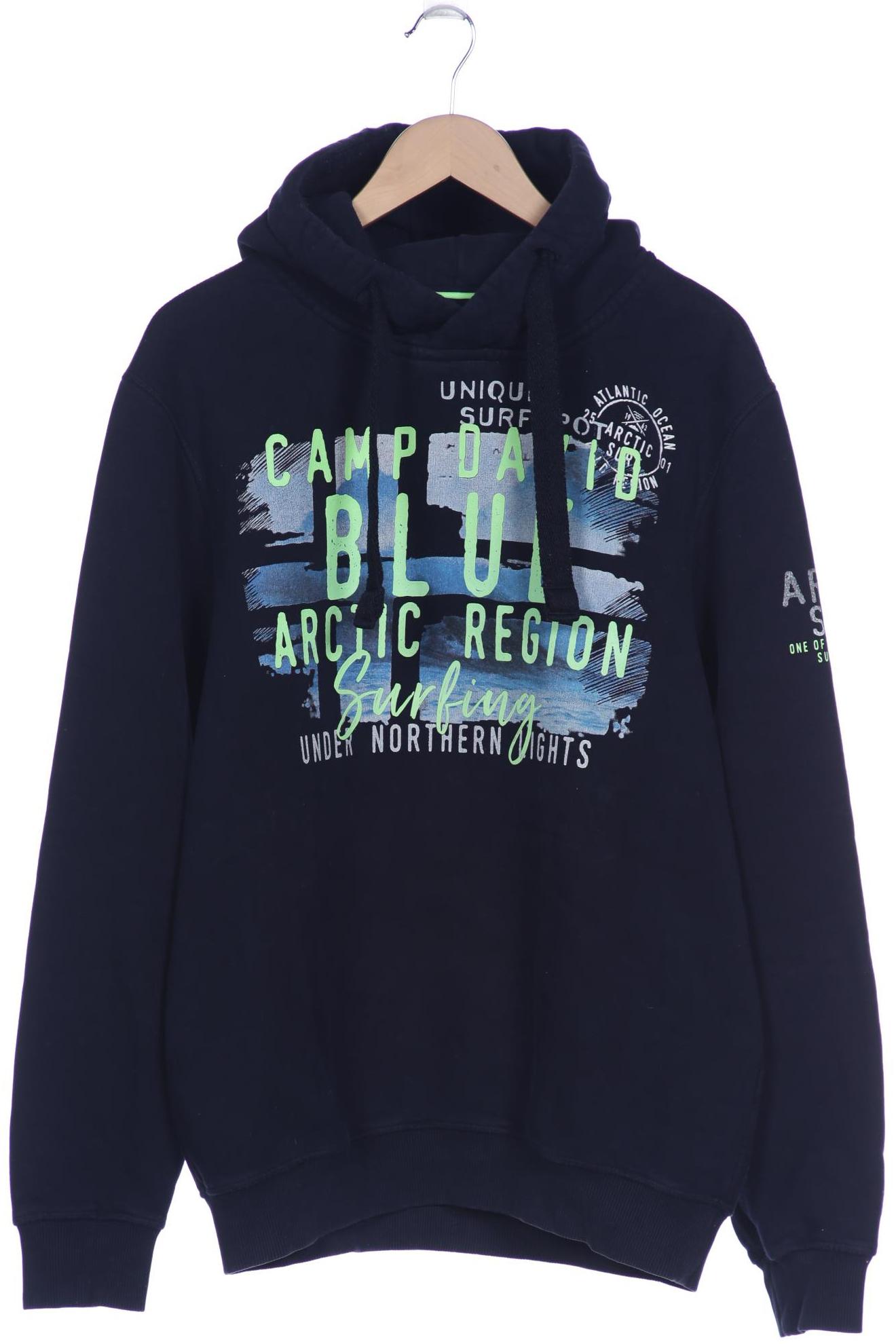

Camp David Herren Kapuzenpullover, marineblau, Gr. 54