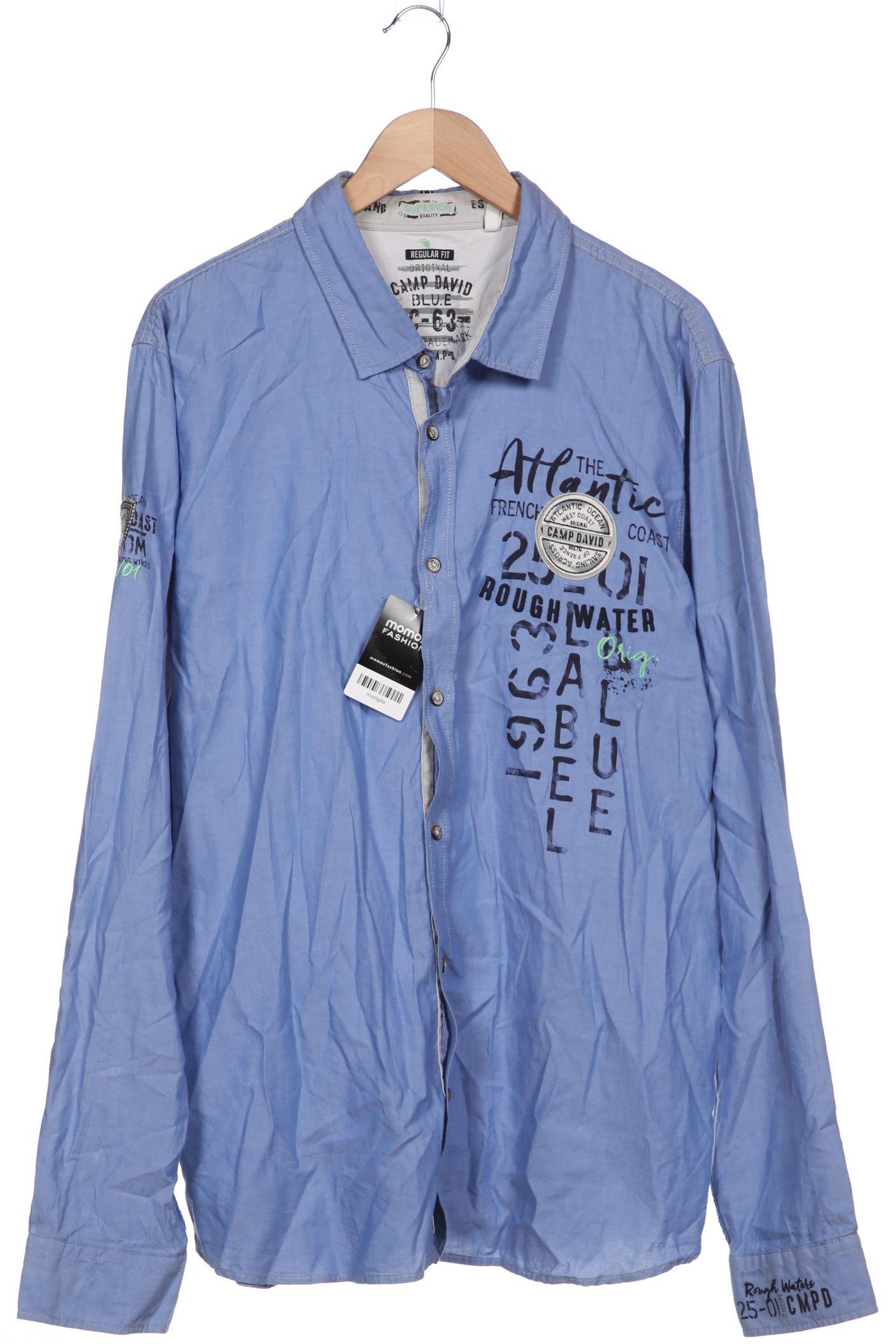 

Camp David Herren Hemd, blau, Gr. 56