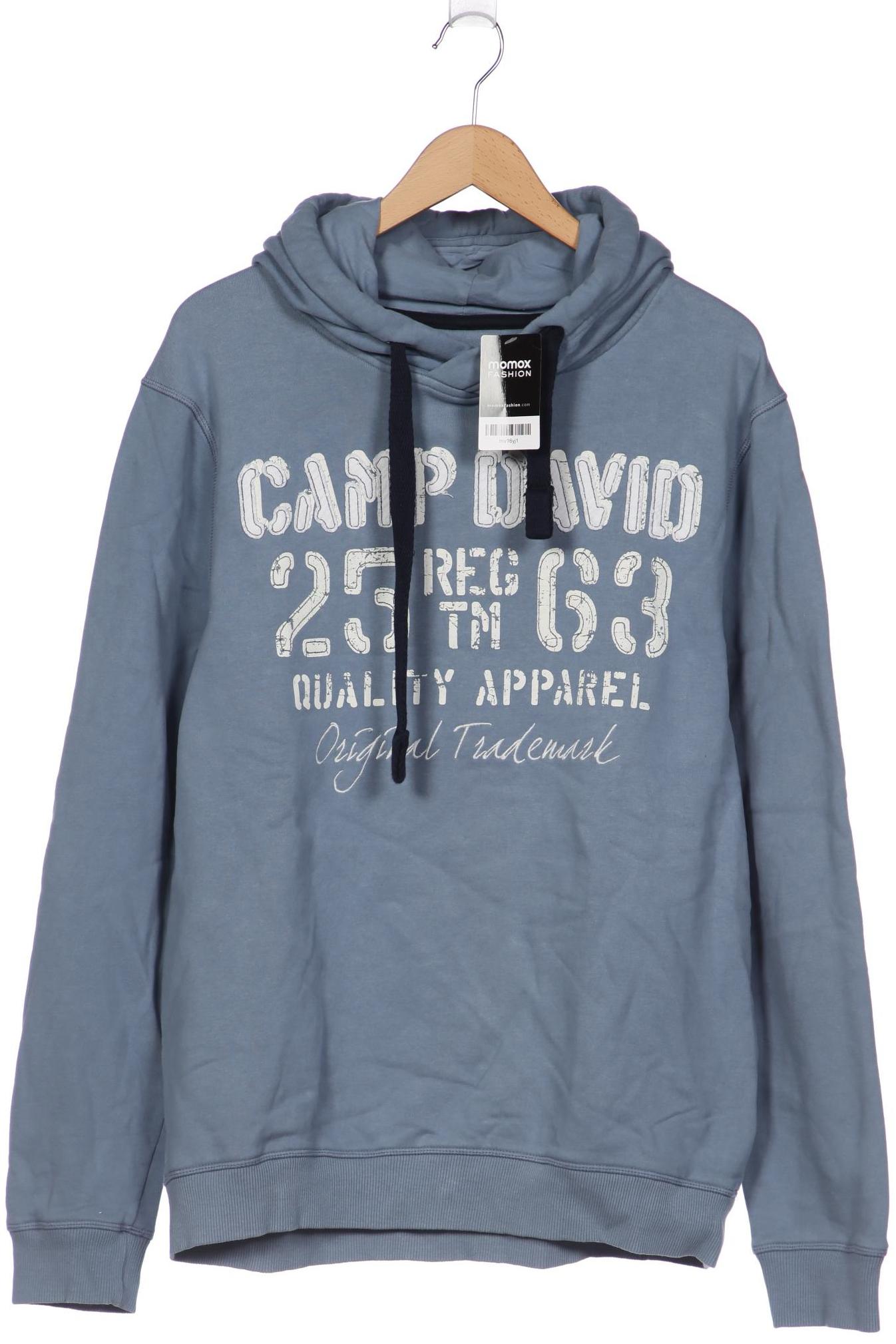 

Camp David Herren Kapuzenpullover, hellblau