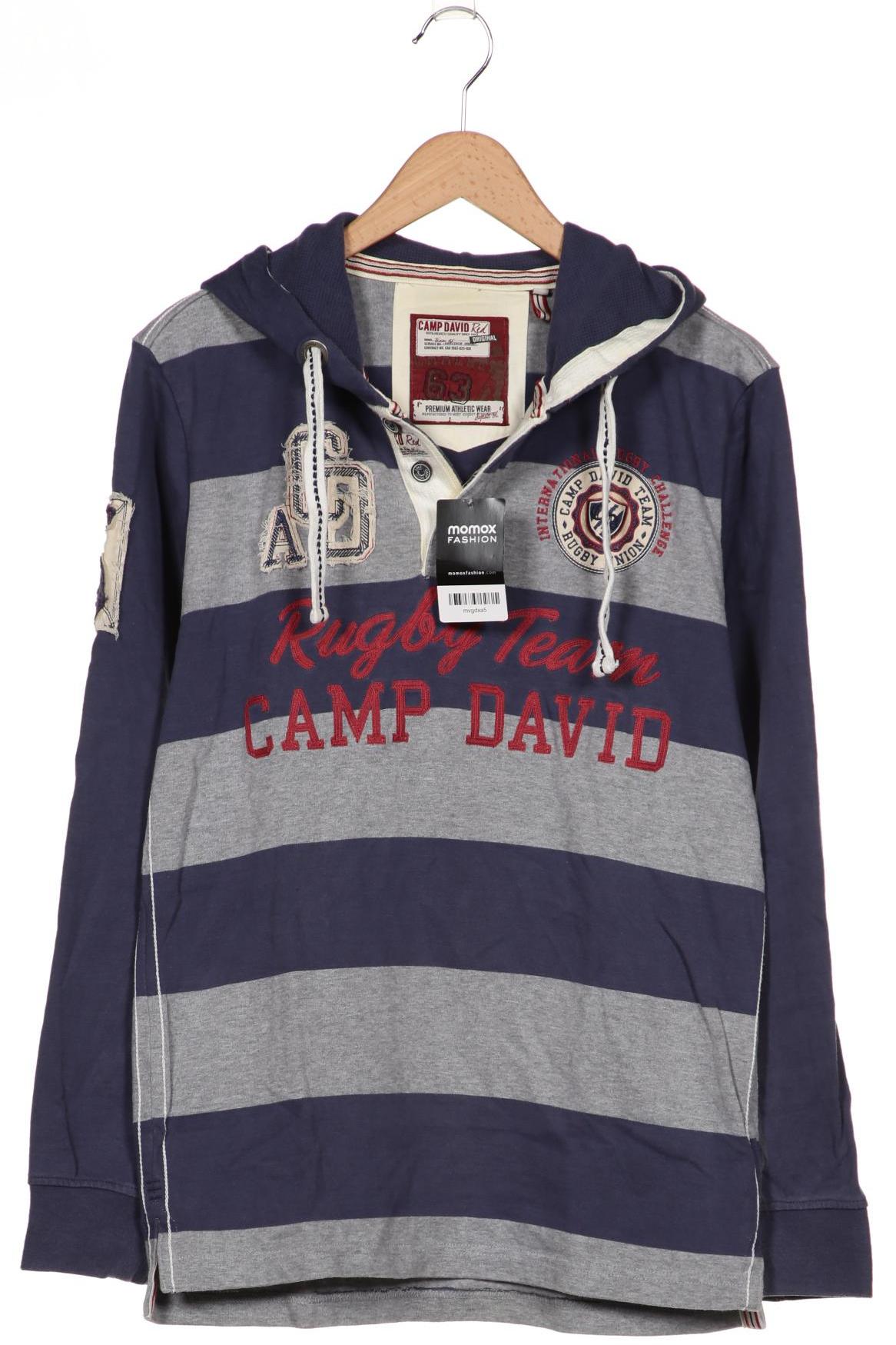 

Camp David Herren Kapuzenpullover, marineblau