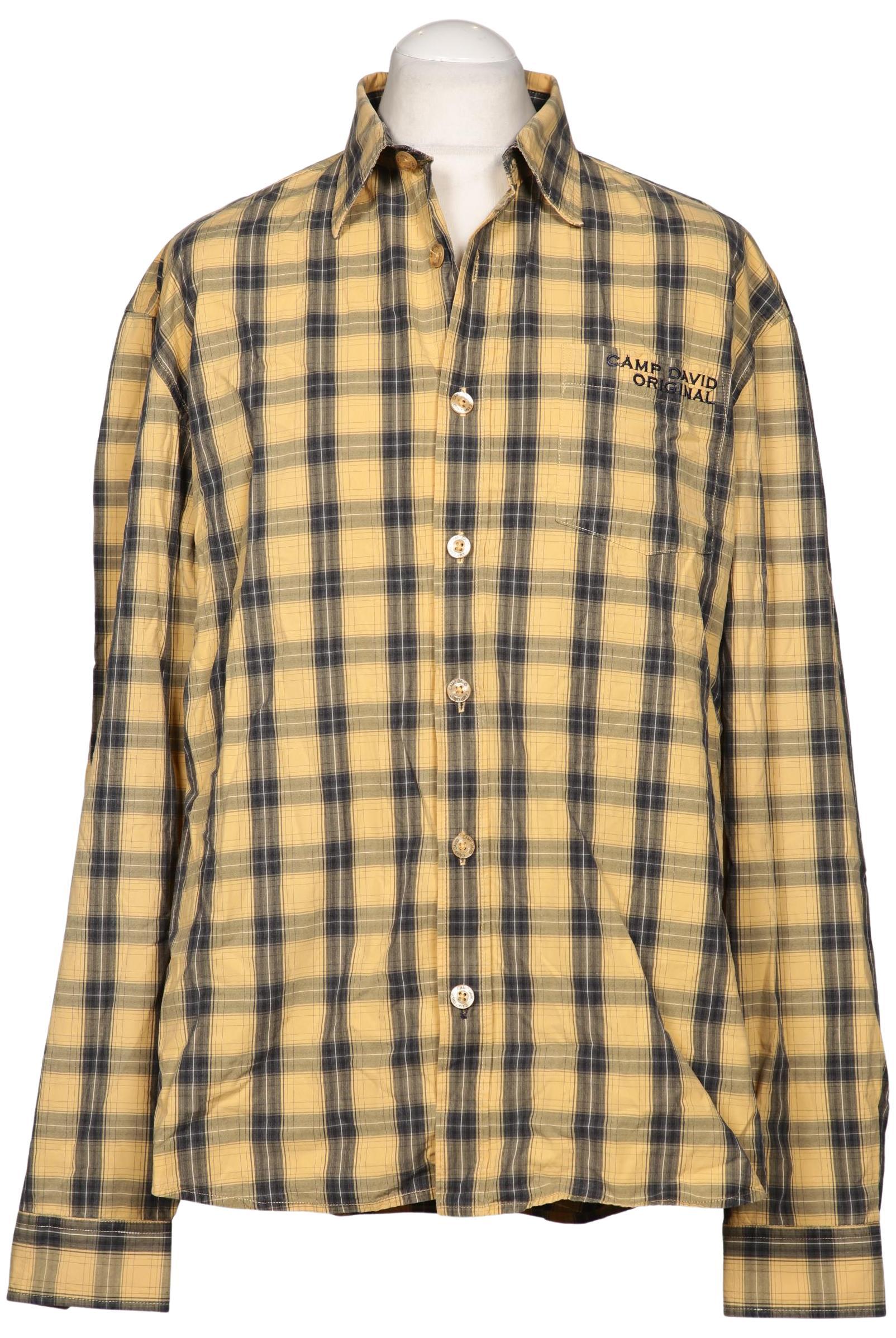 Thumbnail - Camp David Herren Hemd, gelb, Gr. 54