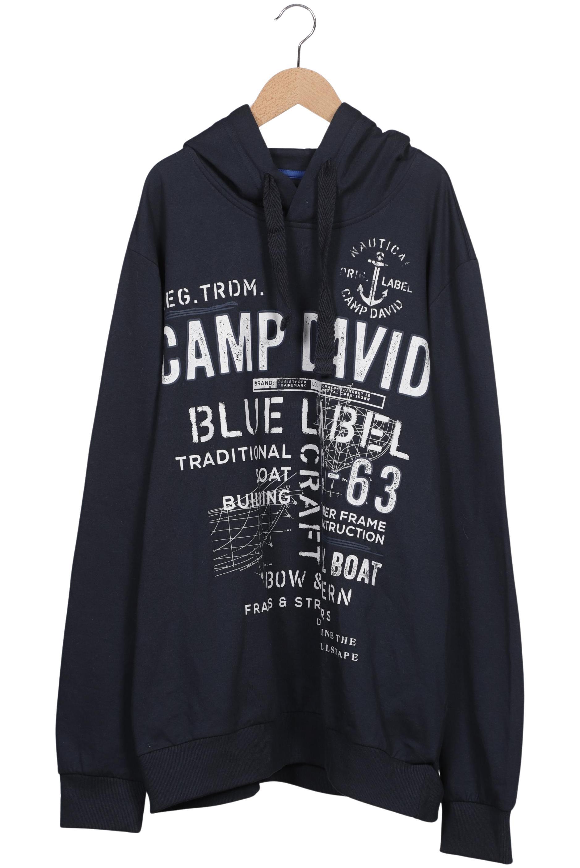 

Camp David Herren Kapuzenpullover, marineblau, Gr. 58