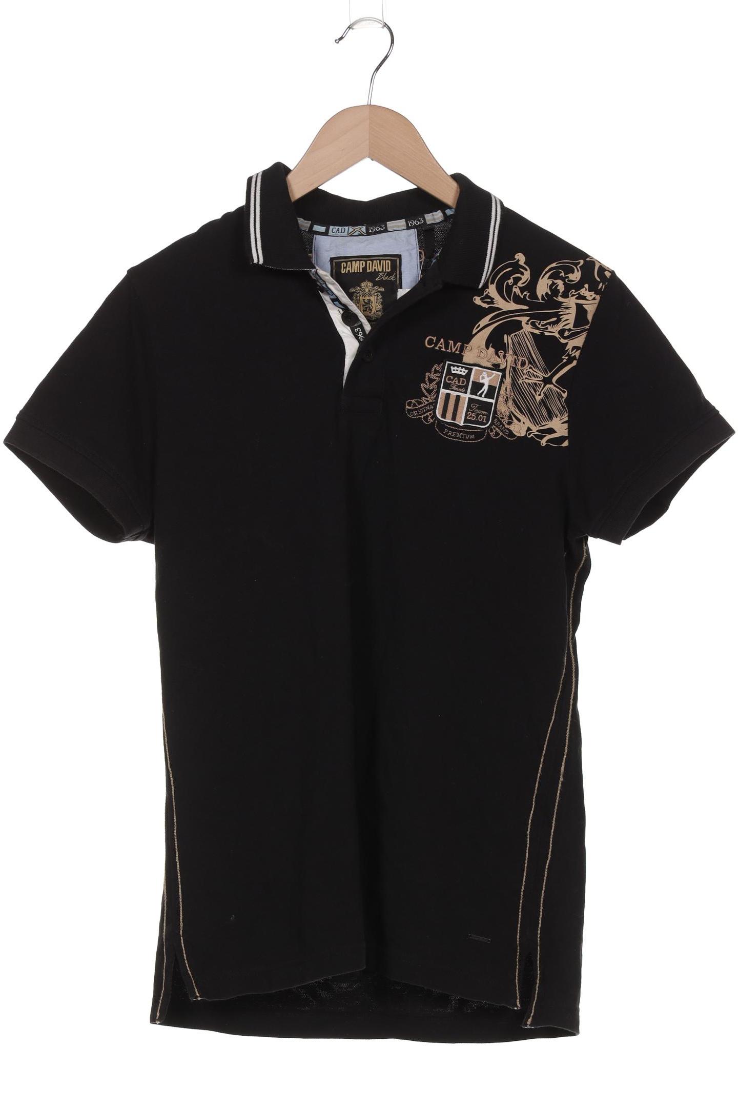 

Camp David Herren Poloshirt, schwarz, Gr. 48