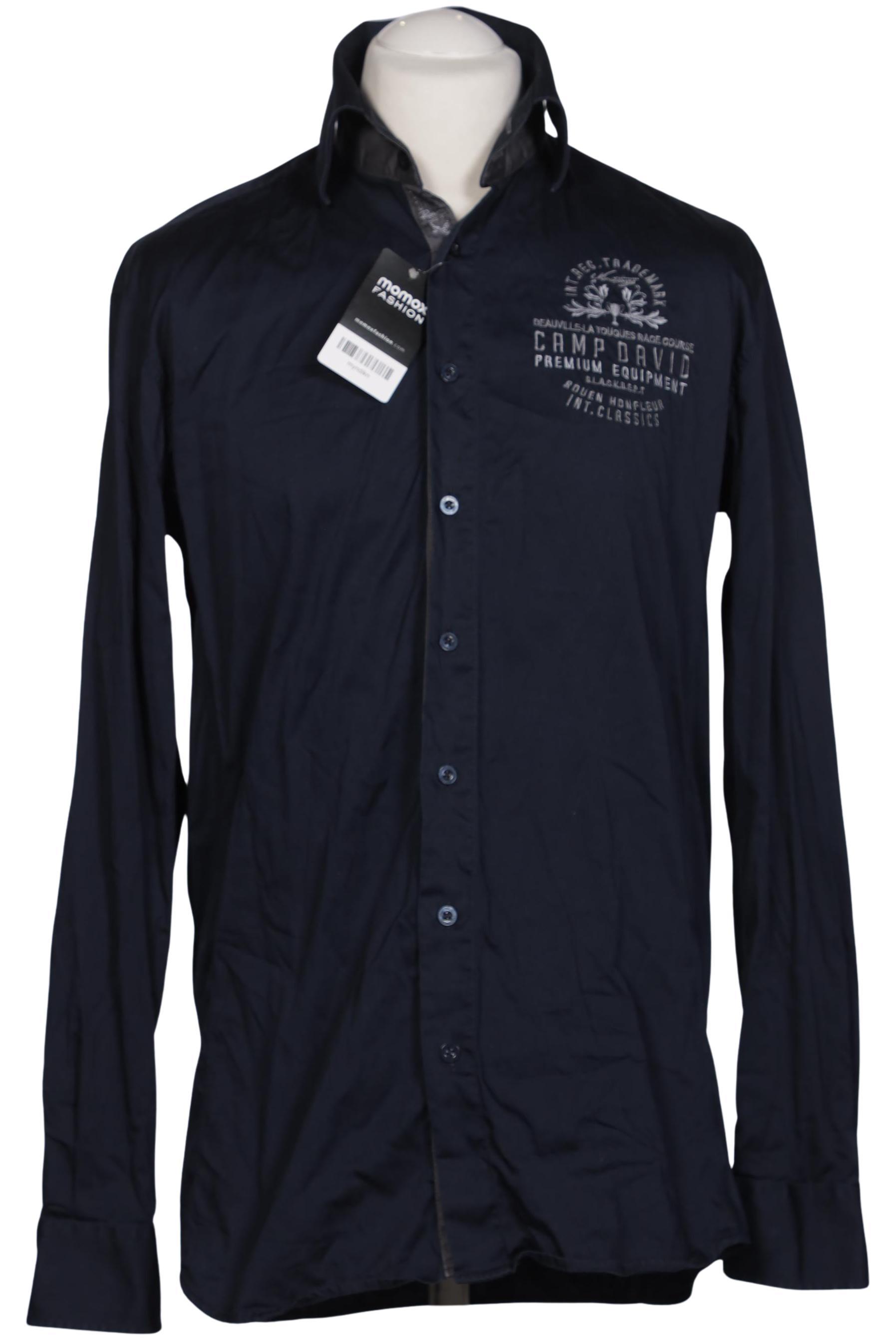 

Camp David Herren Hemd, marineblau, Gr. 52