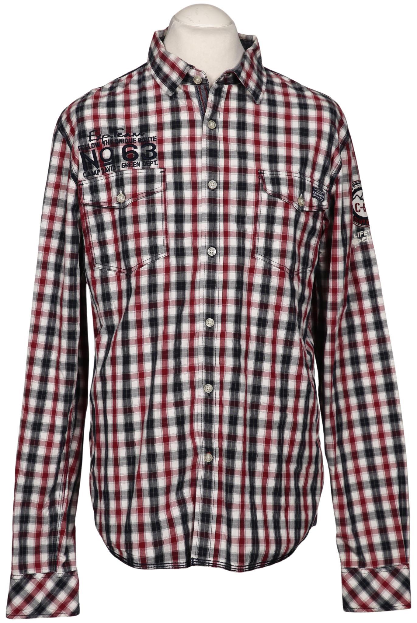 

Camp David Herren Hemd, mehrfarbig, Gr. 52