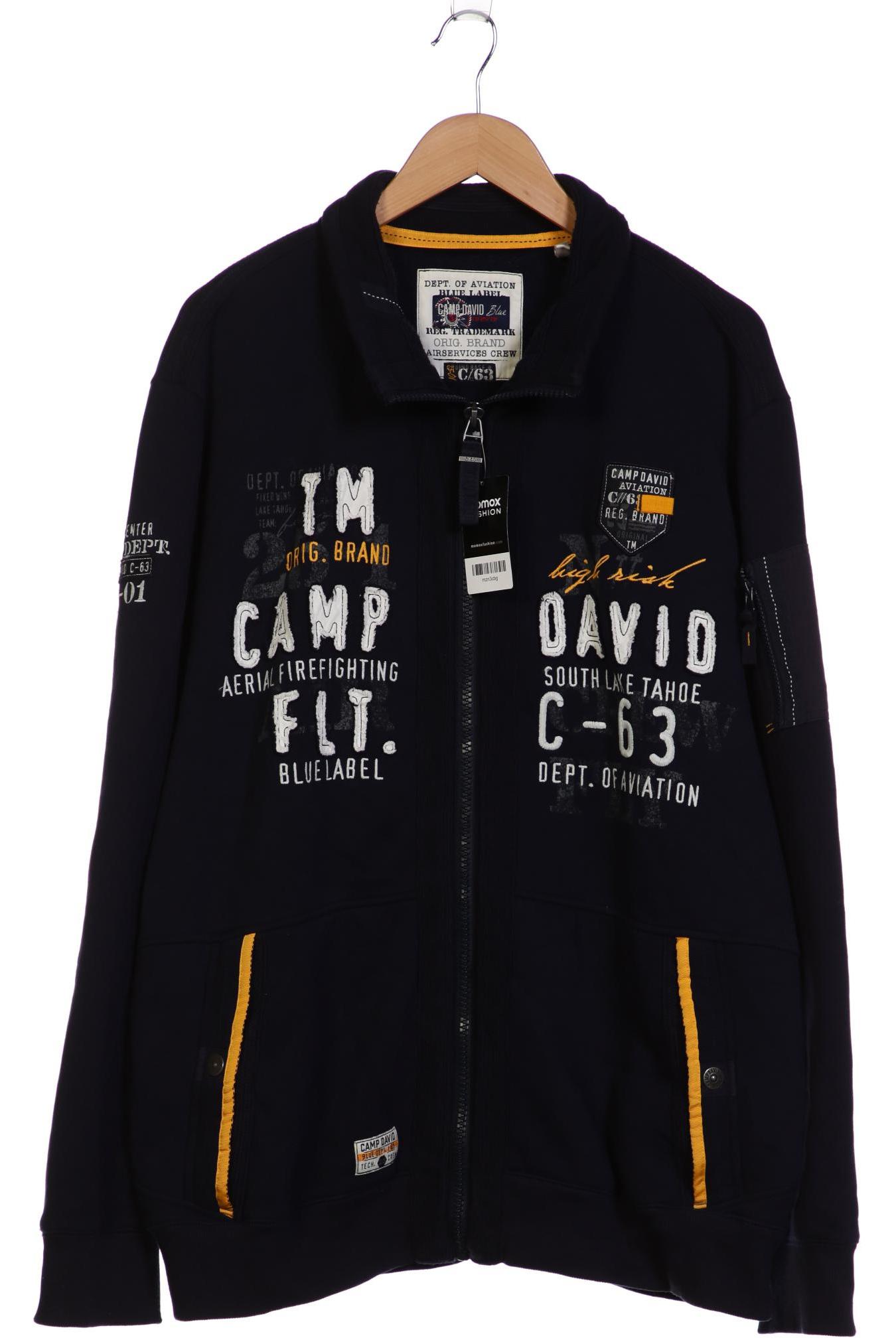 

Camp David Herren Sweatshirt, marineblau, Gr. 58
