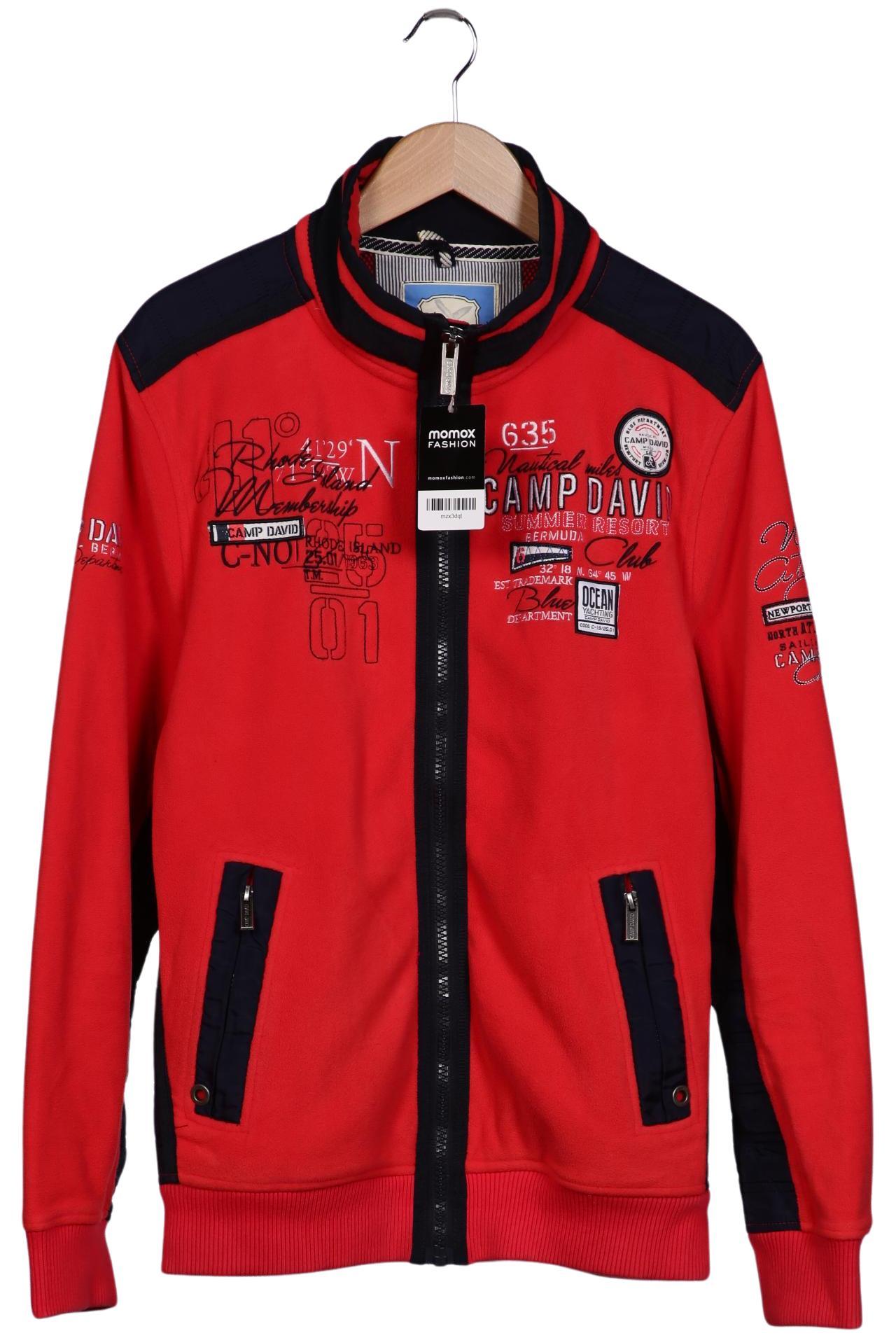 

Camp David Herren Sweatshirt, rot, Gr. 52