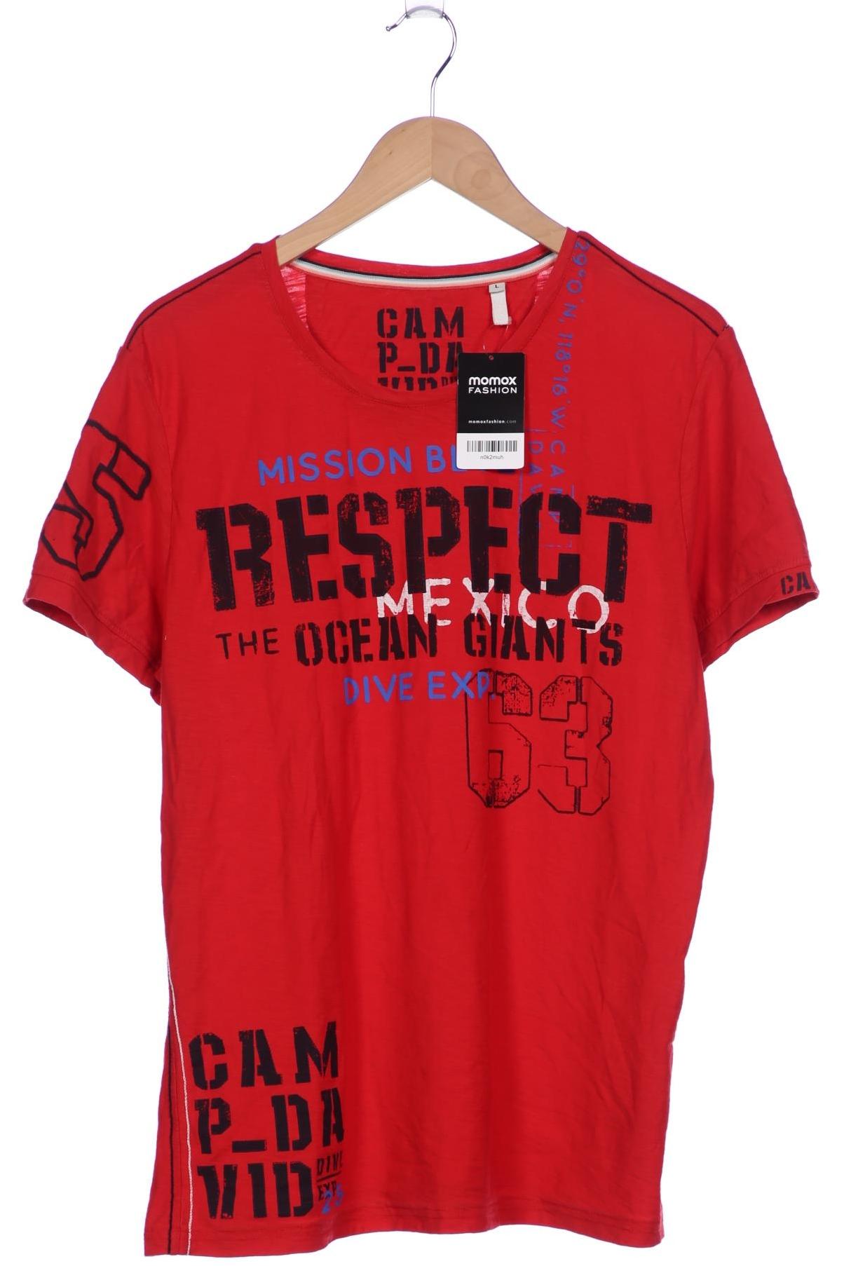 

Camp David Herren T-Shirt, rot, Gr. 52