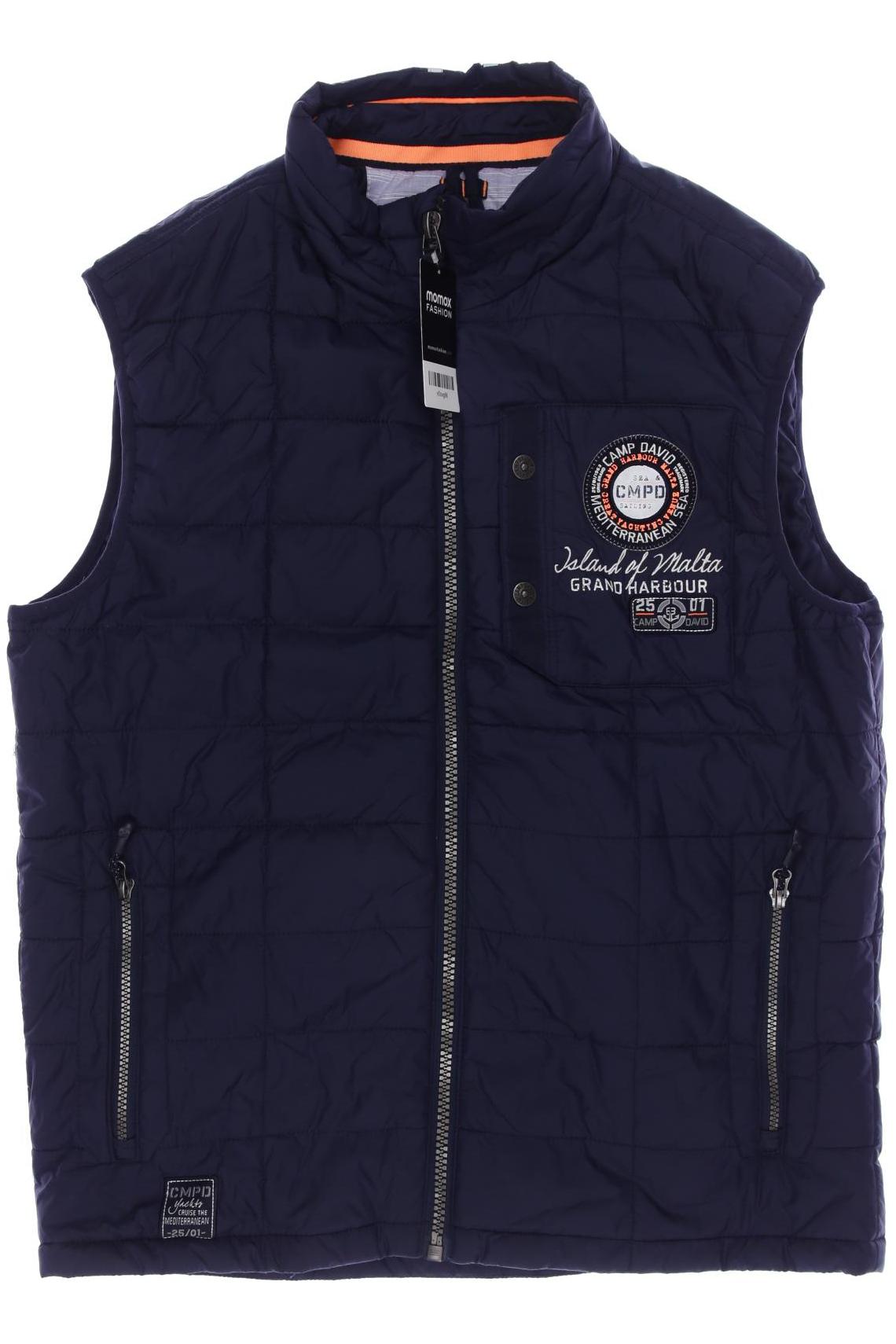 

Camp David Herren Weste, marineblau, Gr. 48