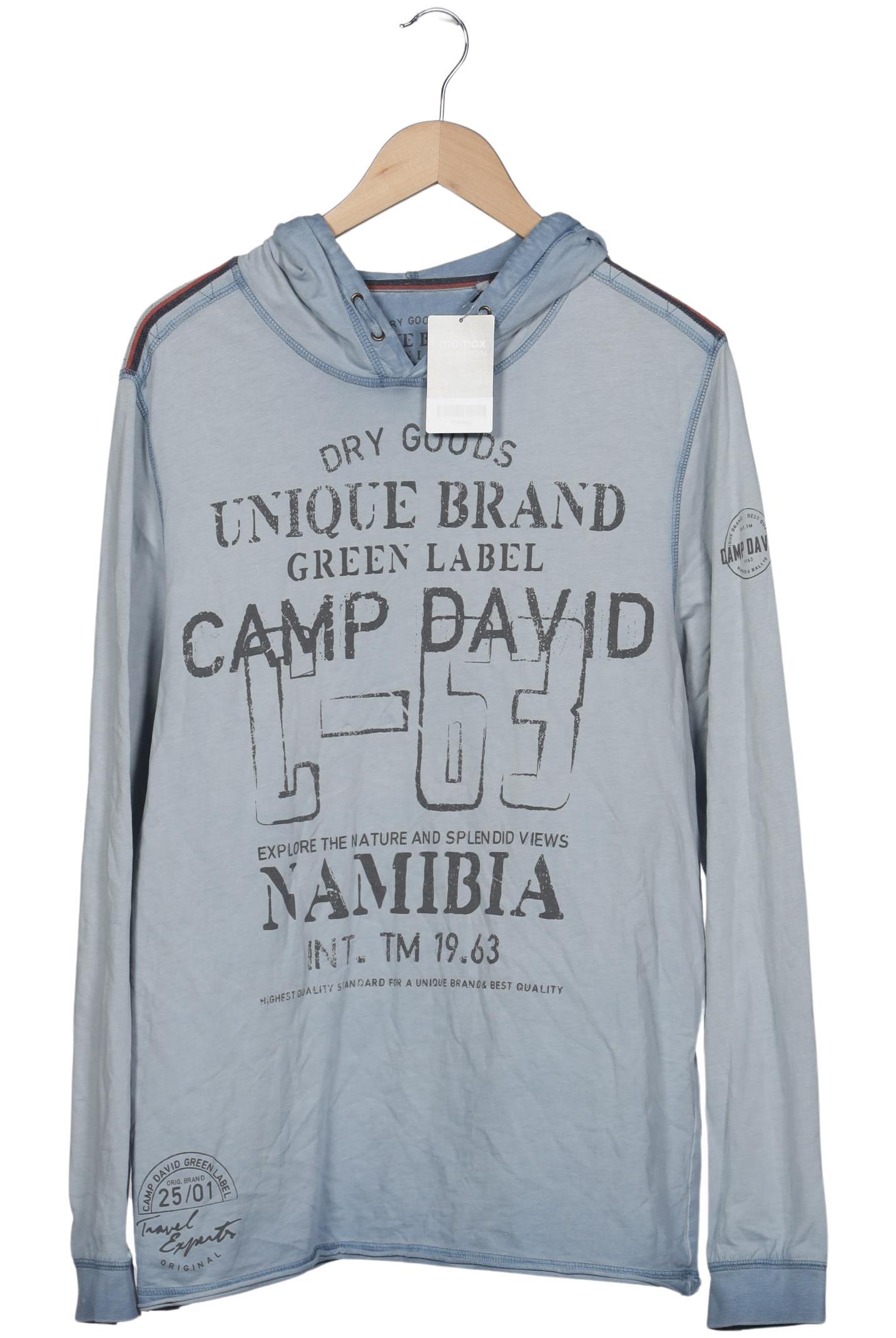 

Camp David Herren Kapuzenpullover, blau, Gr. 52