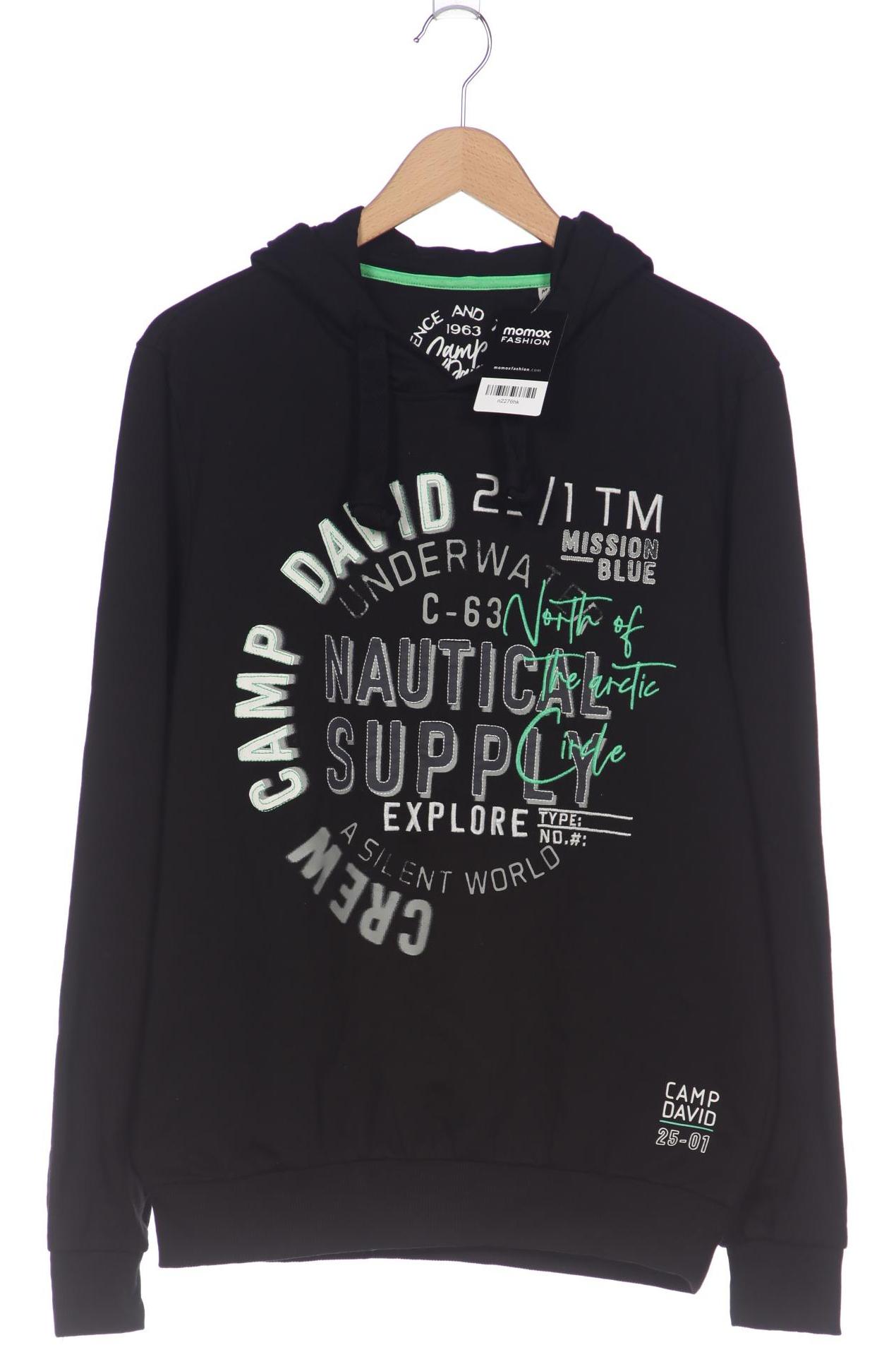 

Camp David Herren Kapuzenpullover, schwarz, Gr. 48