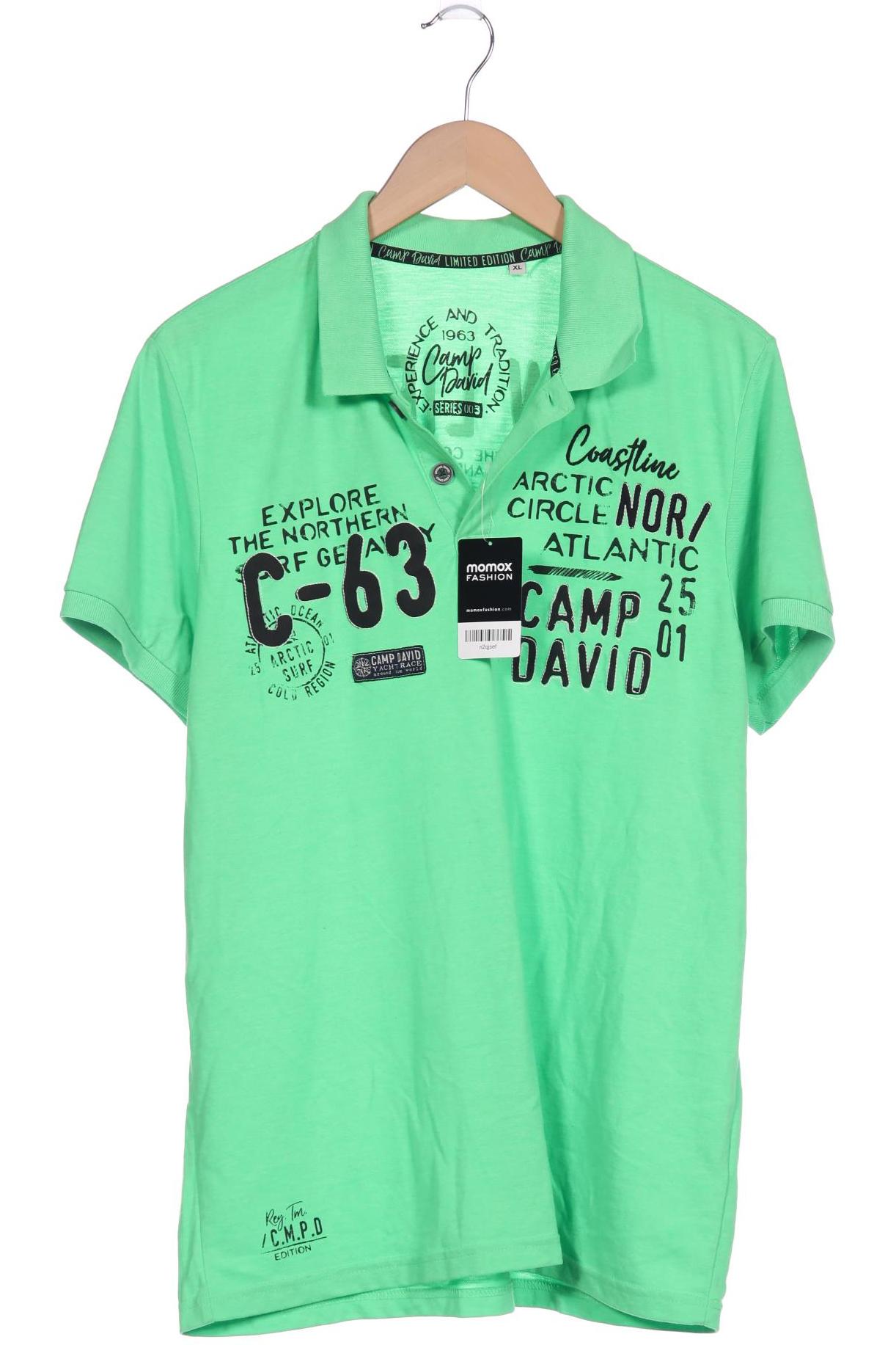 

Camp David Herren Poloshirt, grün, Gr. 54