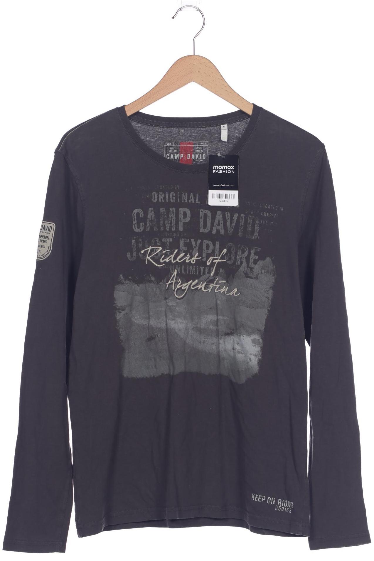 

Camp David Herren Langarmshirt, grau