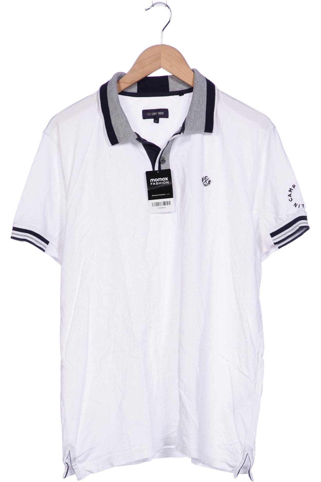 

Camp David Herren Poloshirt, weiß, Gr. 54