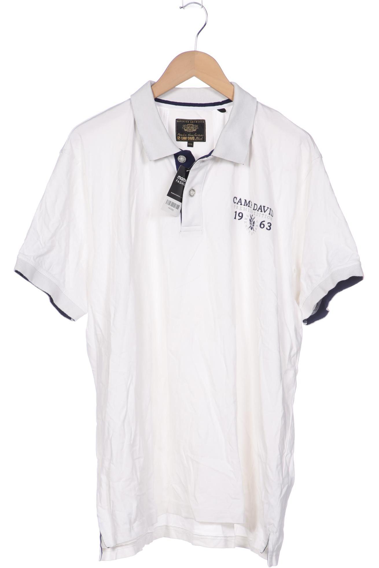 

Camp David Herren Poloshirt, weiß