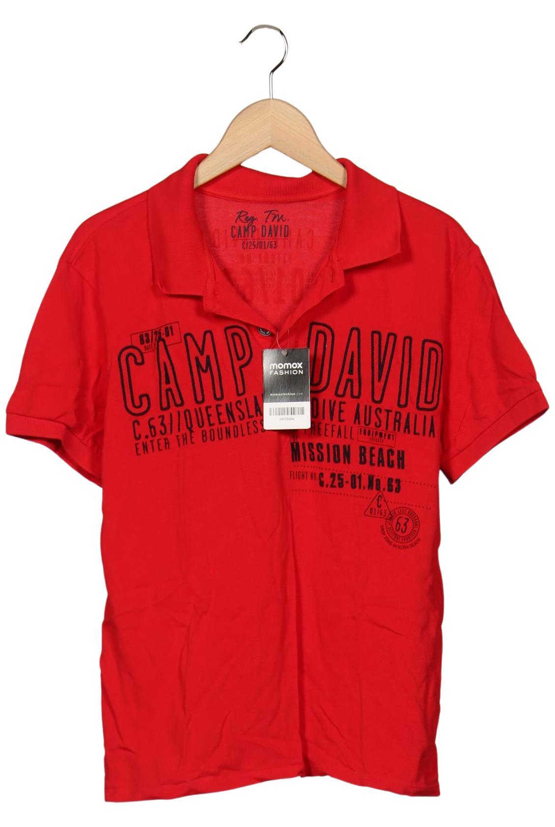 

Camp David Herren Poloshirt, rot, Gr. 54