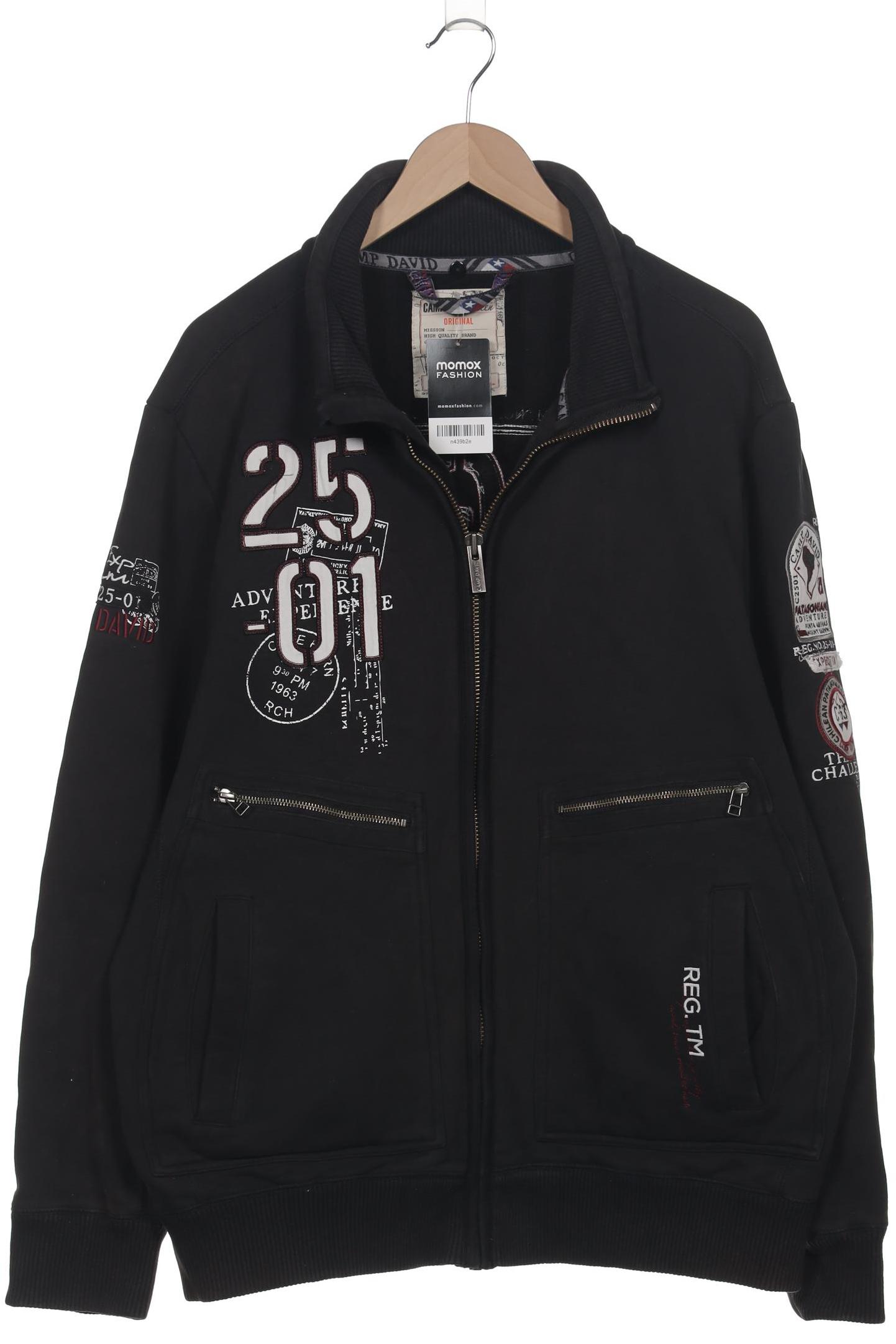 

Camp David Herren Sweatshirt, schwarz, Gr. 56