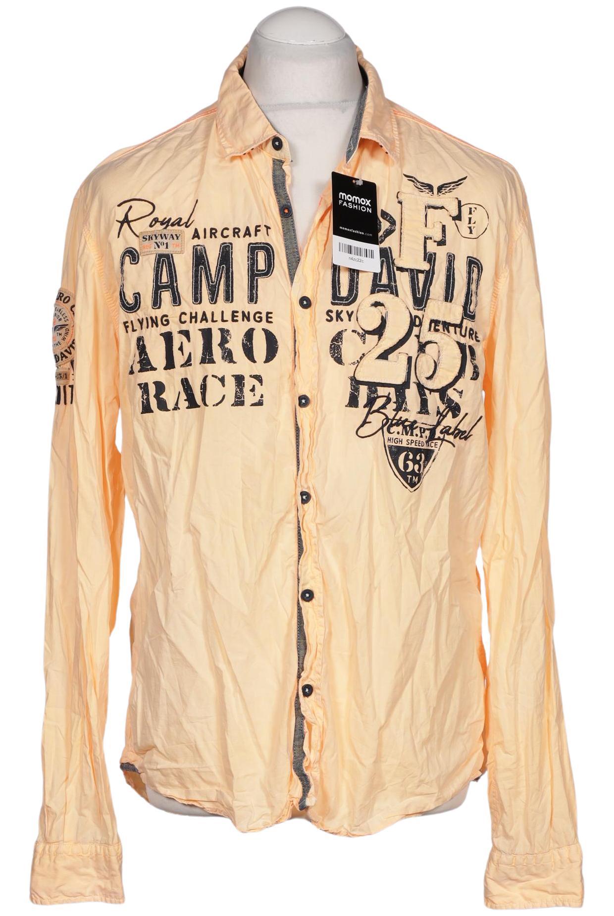 

Camp David Herren Hemd, orange, Gr. 52