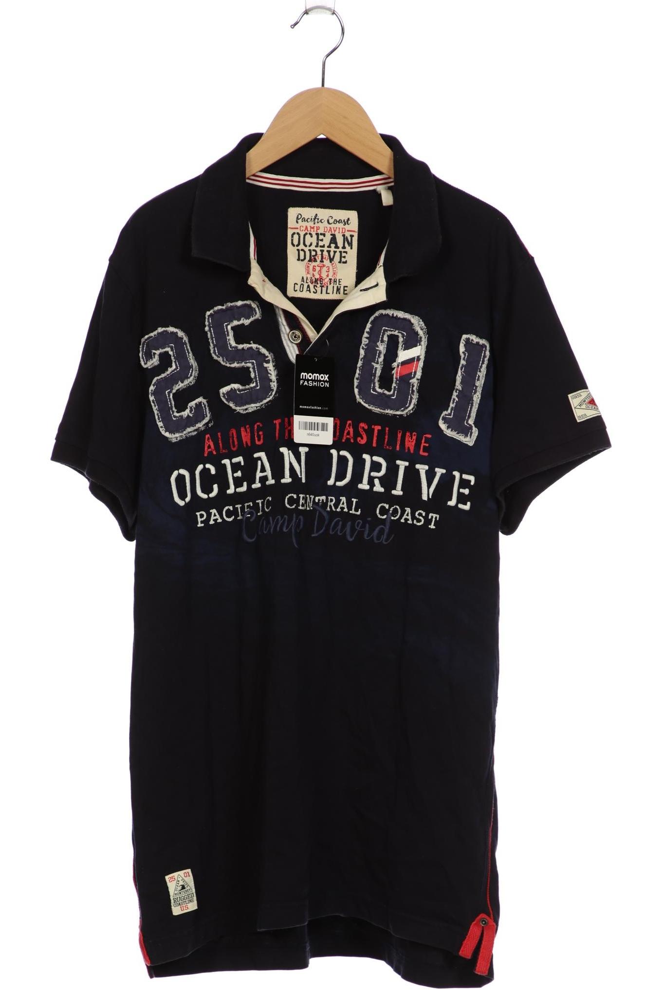 

Camp David Herren Poloshirt, marineblau, Gr. 54