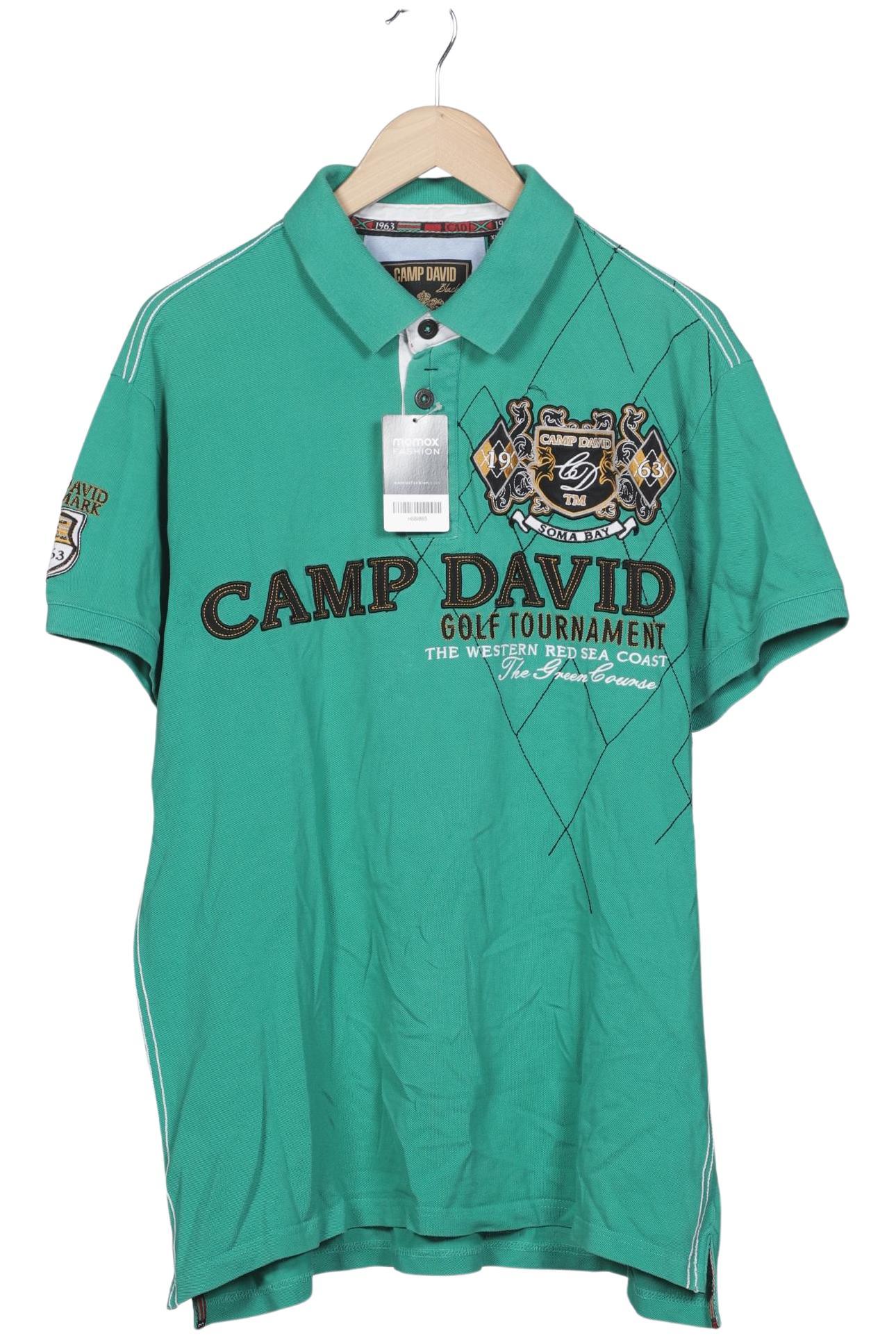 

Camp David Herren Poloshirt, grün, Gr. 56