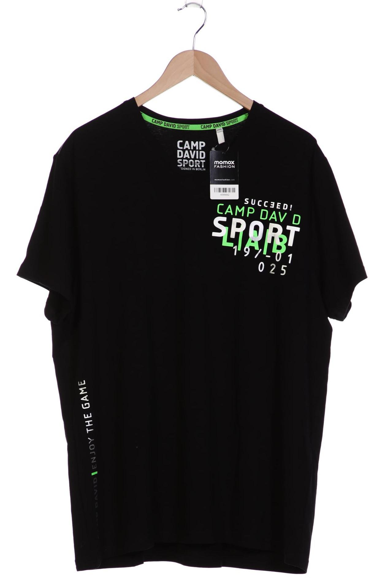 

Camp David Herren T-Shirt, schwarz, Gr. 58