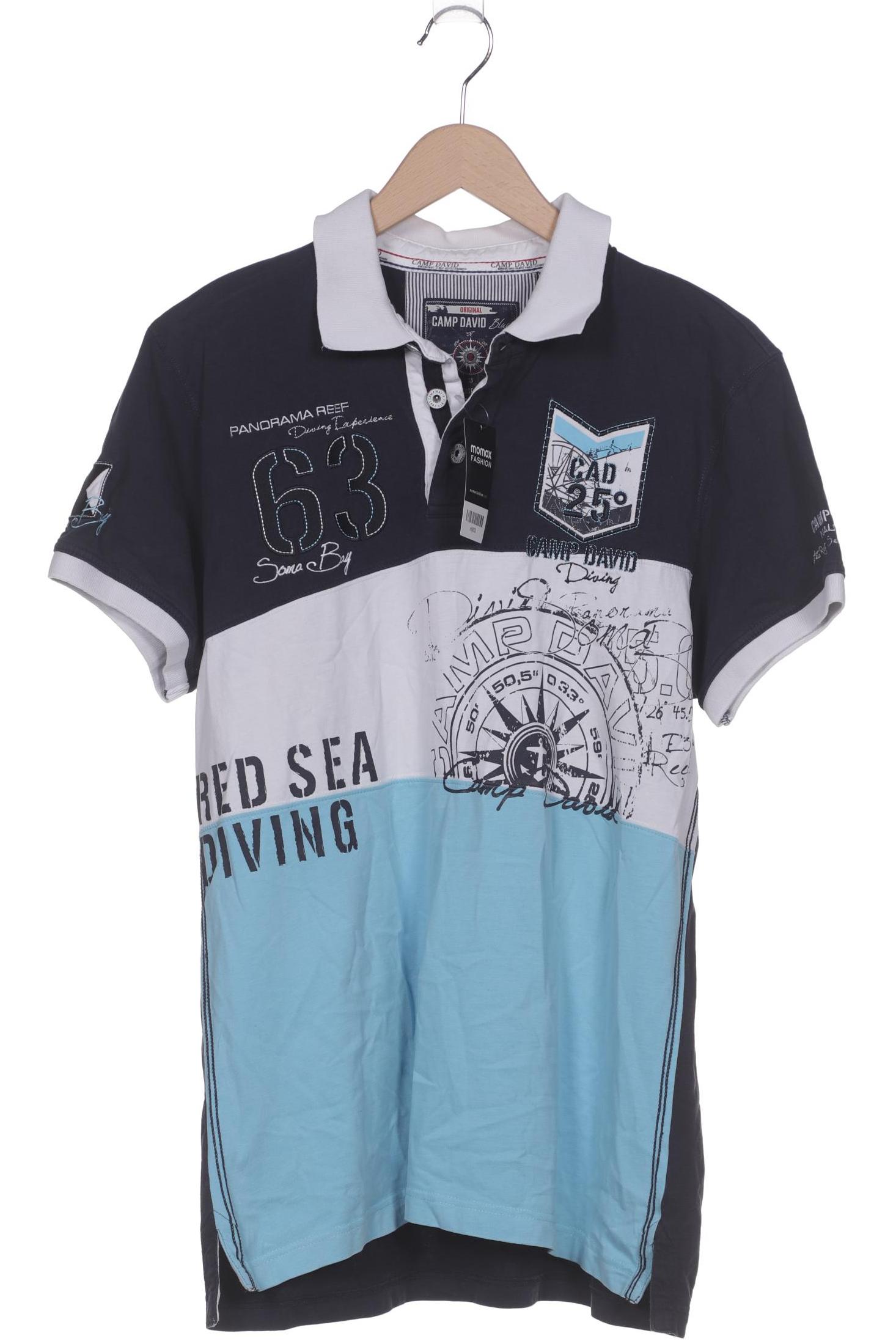 

Camp David Herren Poloshirt, marineblau, Gr. 52