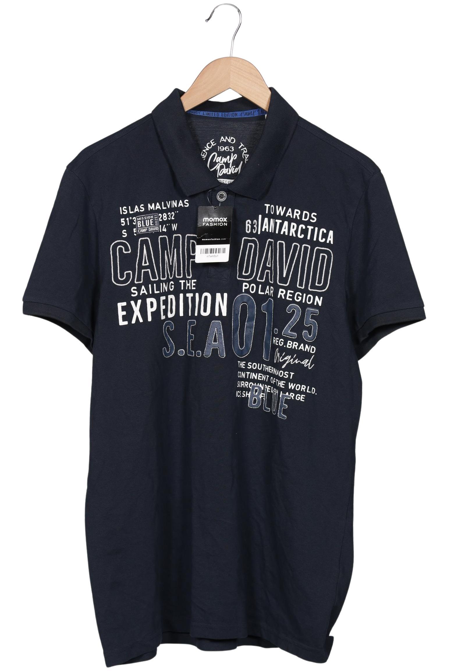 

Camp David Herren Poloshirt, marineblau, Gr. 54